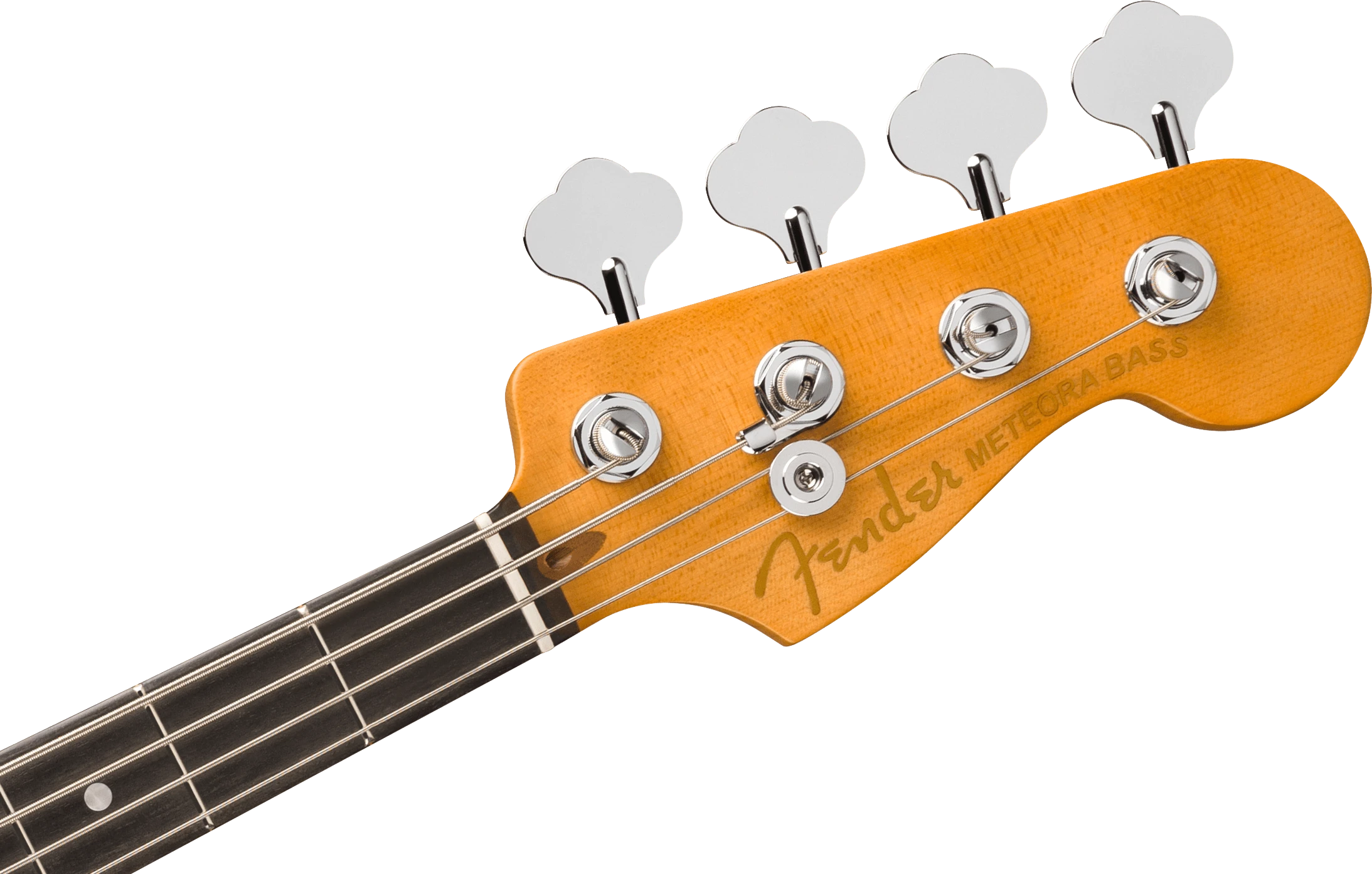 Fender® American Ultra II Meteora® Bass, Ebony Fingerboard, Texas Tea