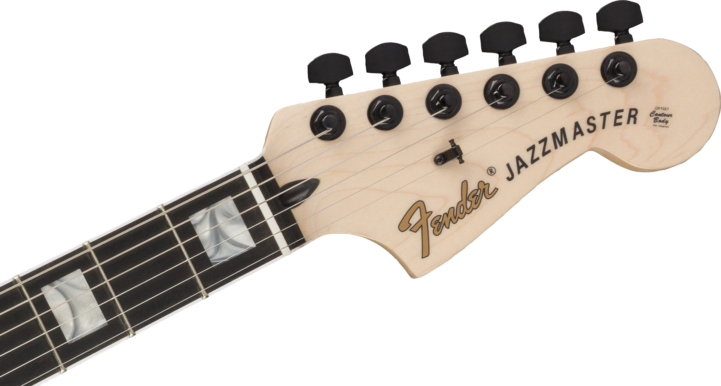 Fender® Jim Root Jazzmaster® V4, Ebony Fingerboard, Flat White