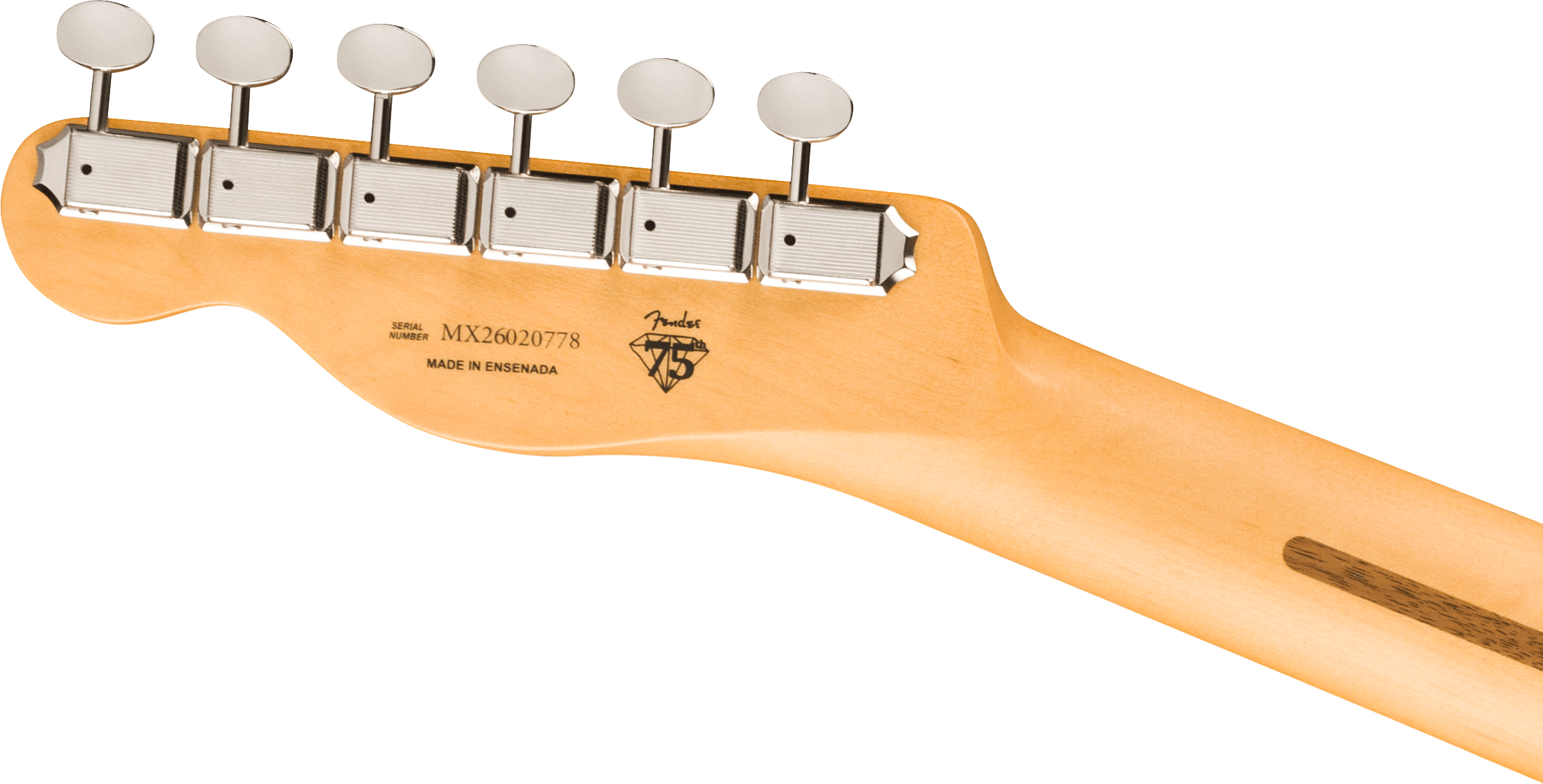Fender® 75th Anniversary Player II Telecaster®, Maple Fingerboard, Candy Apple Red