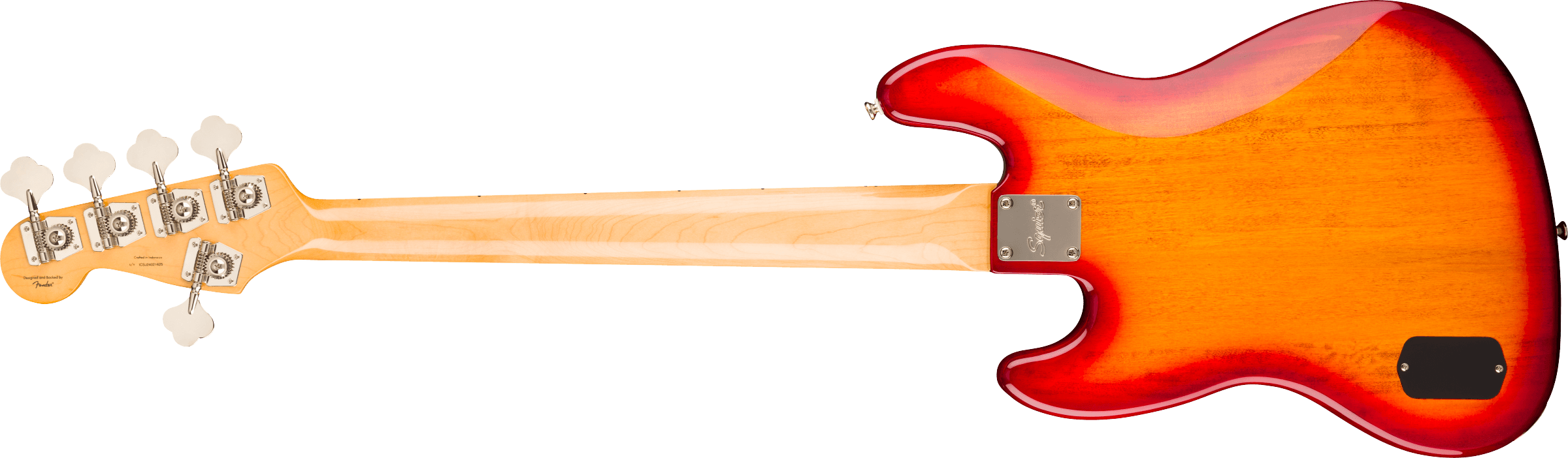 Squier® Classic Vibe™ Active '70s Jazz Bass® V, Laurel Fingerboard, White Pearloid Pickguard, Sienna Sunburst