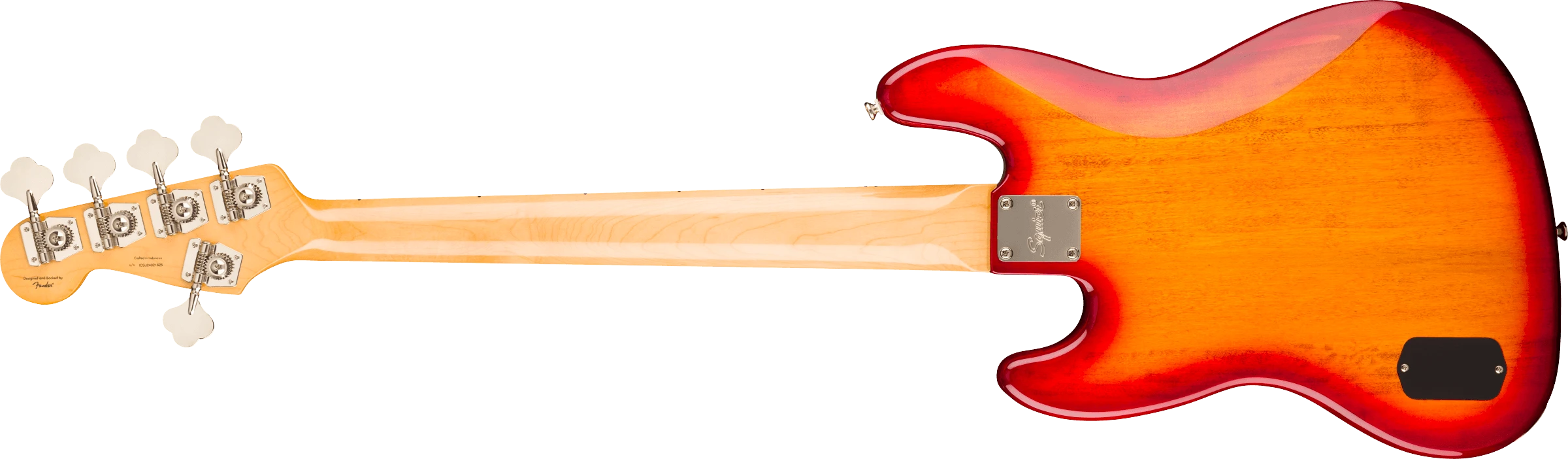 Squier® Classic Vibe™ Active '70s Jazz Bass® V, Laurel Fingerboard, White Pearloid Pickguard, Sienna Sunburst