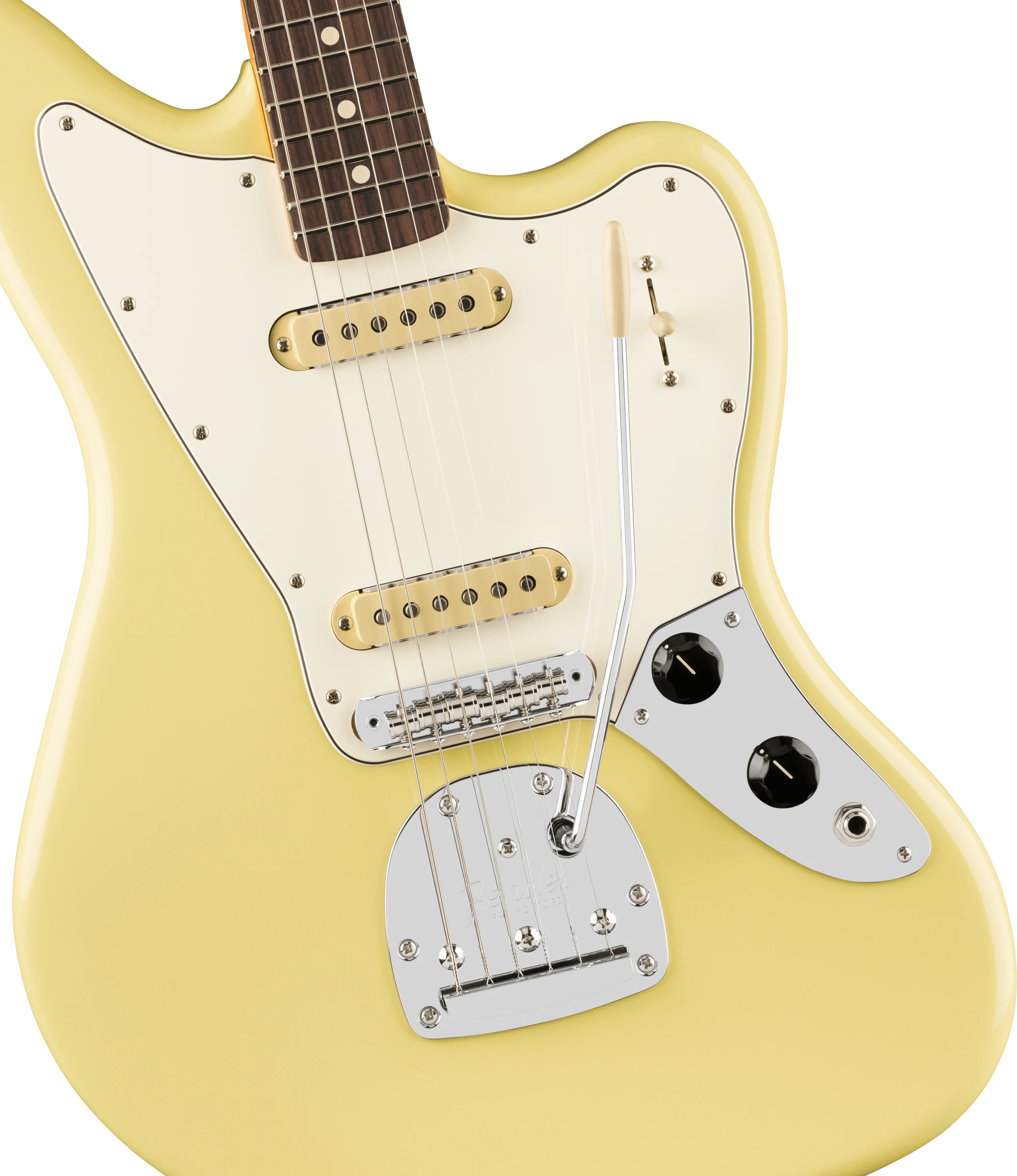 Fender® Player II Jaguar®, Rosewood Fingerboard, Hialeah Yellow