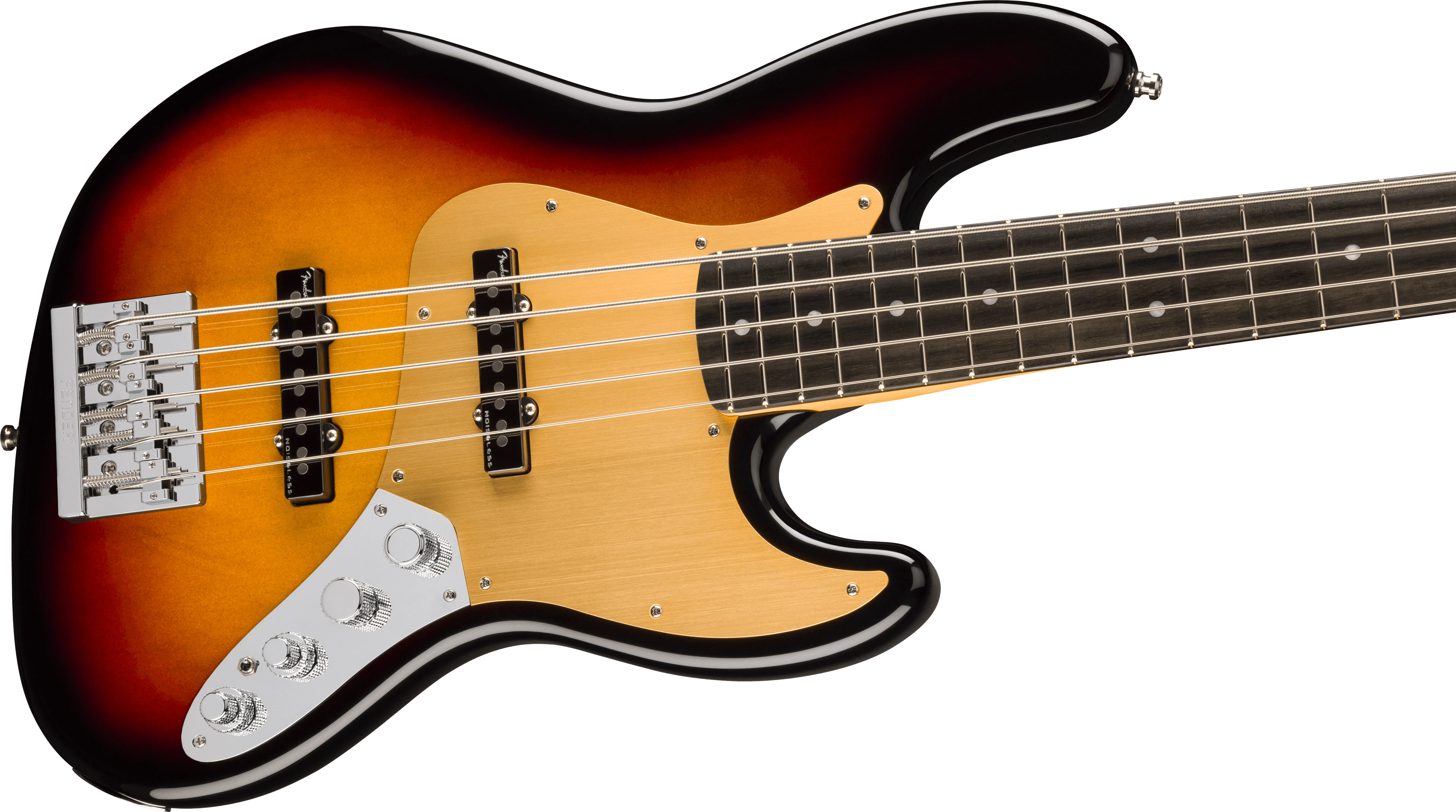 Fender® American Ultra II Jazz Bass® V, Ebony Fingerboard, Ultraburst