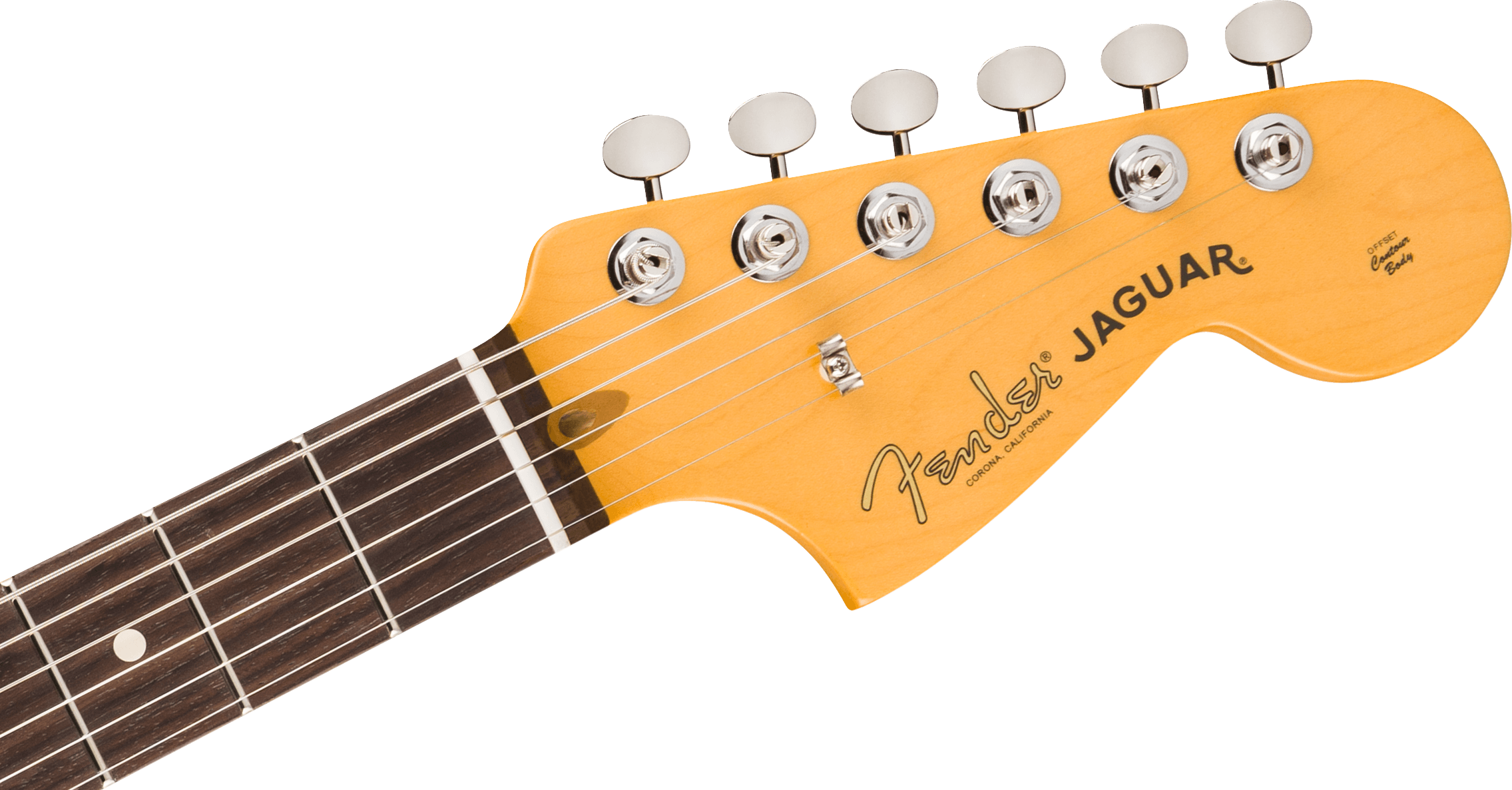Fender® American Professional Classic Jaguar®, Rosewood Fingerboard, Faded Firemist Gold