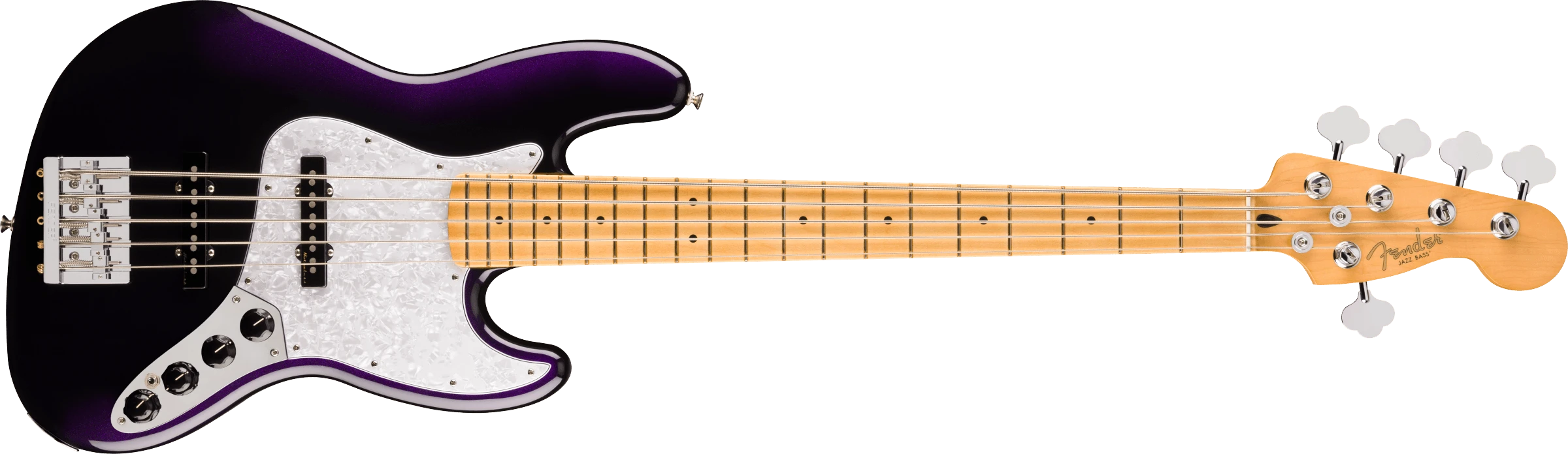 Fender® Player II Modified Active Jazz Bass® V, Maple Fingerboard, Dusk