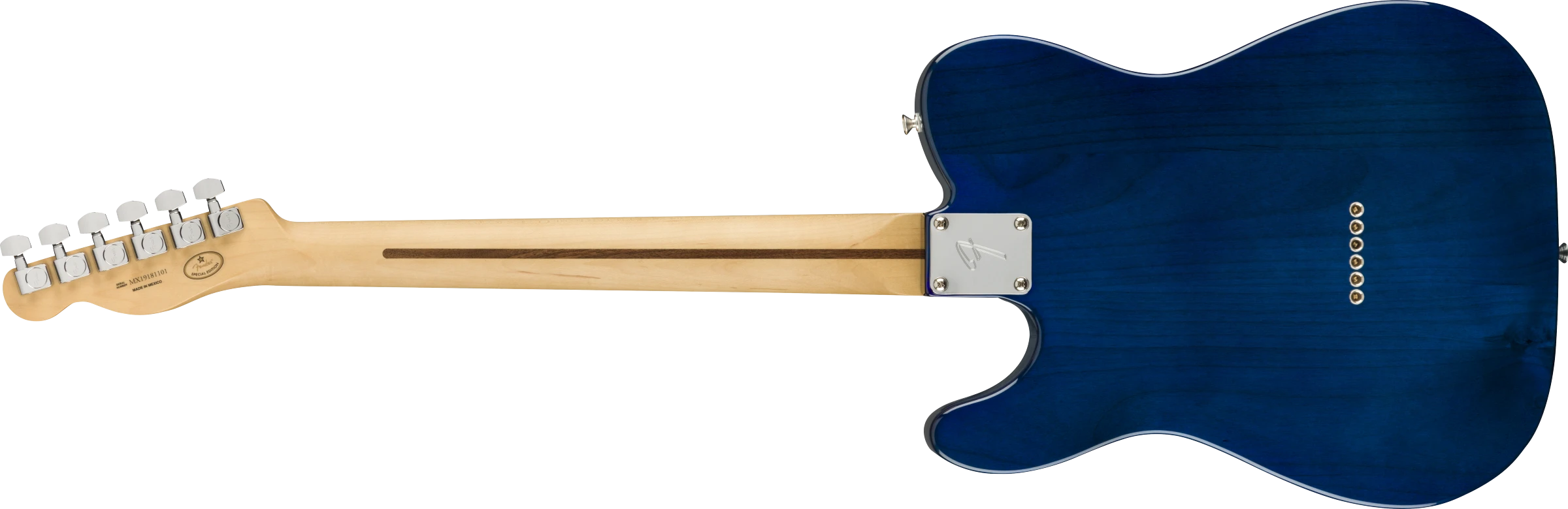 Fender® Limited Edition Player Telecaster® Plus Top, Maple Fingerboard, Blue Burst