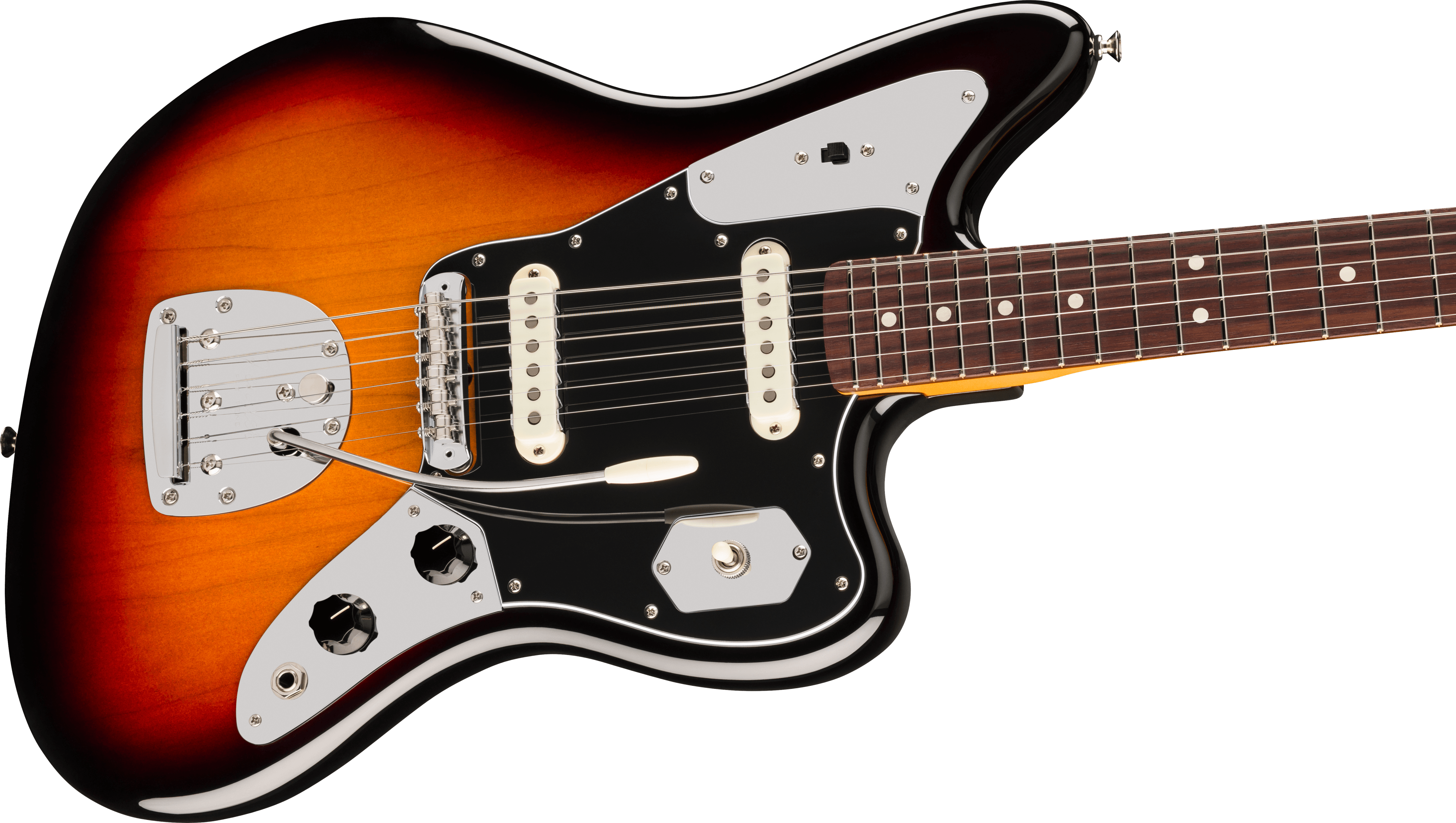 Fender® American Professional Classic Jaguar®, Rosewood Fingerboard, 3-Color Sunburst