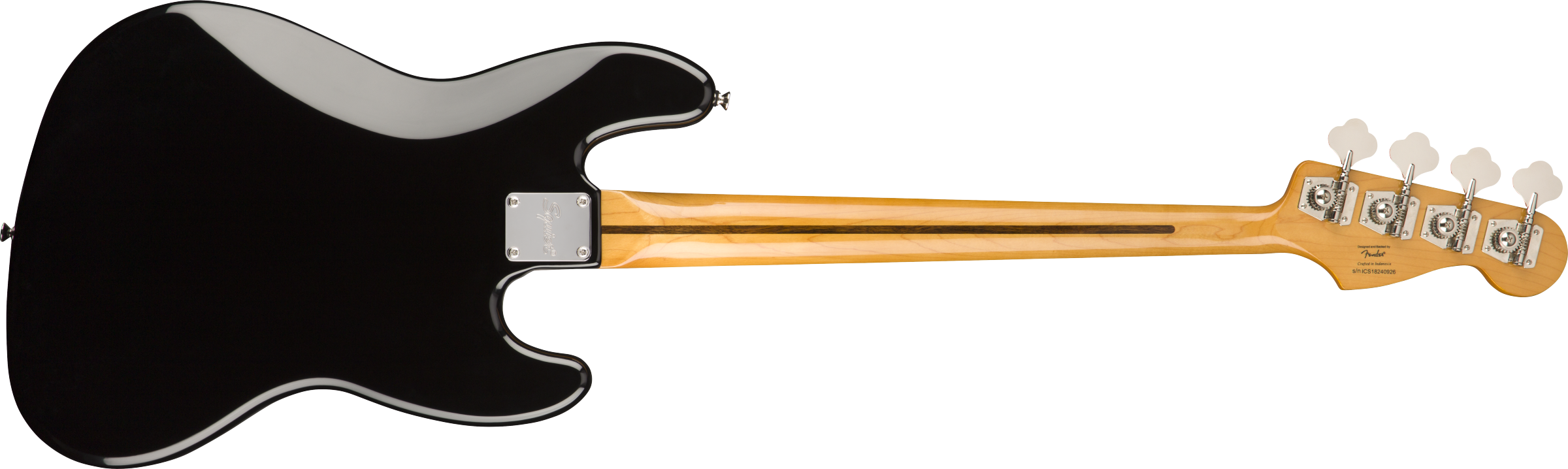 Squier® Classic Vibe '70s Jazz Bass® Left-Handed, Maple Fingerboard, Black