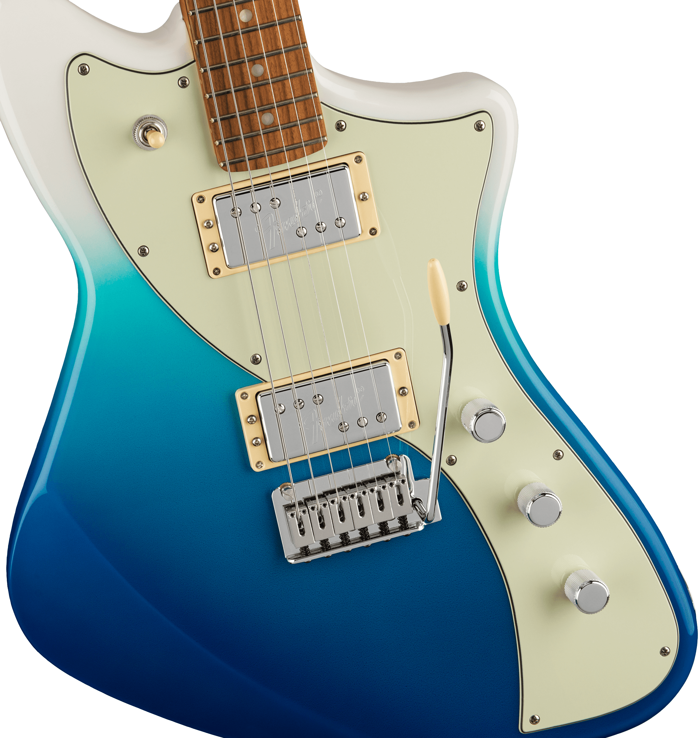 Fender® Player Plus Meteora® HH, Maple Fingerboard, Belair Blue