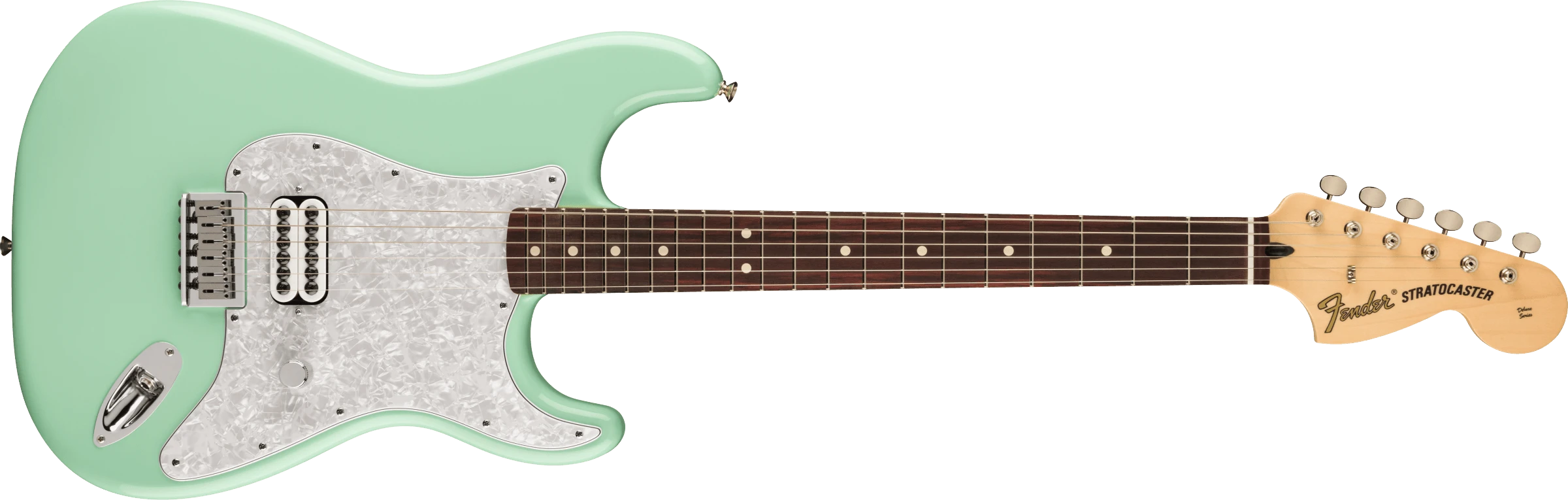 Fender® Tom DeLonge Stratocaster®, Rosewood Fingerboard, Surf Green