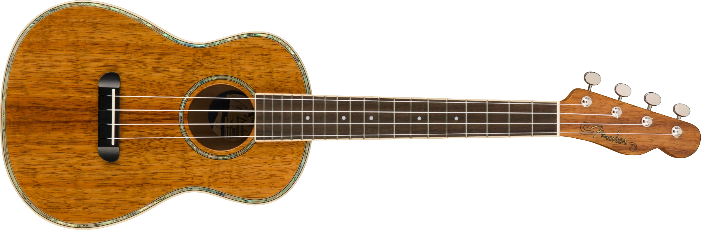 Fender® Montecito Tenor Ukulele, Walnut Fingerboard, Natural