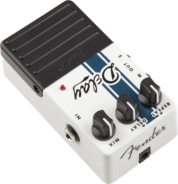 Fender® Delay Pedal, White