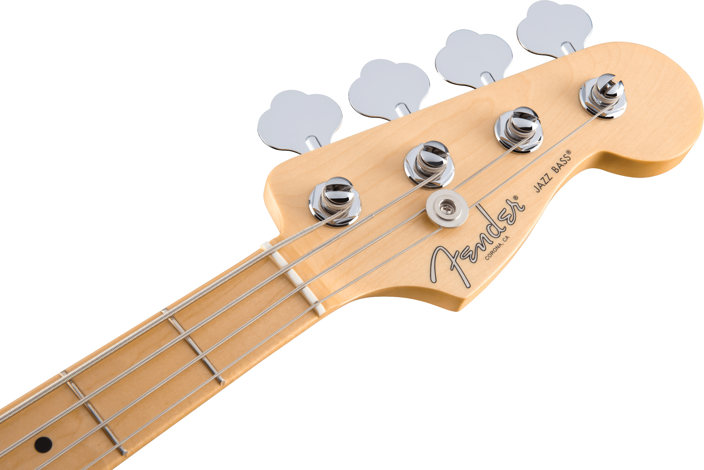 Fender® American Pro Jazz Bass®, Maple Fingerboard, Olympic White