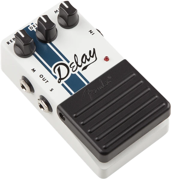 Fender® Delay Pedal, White
