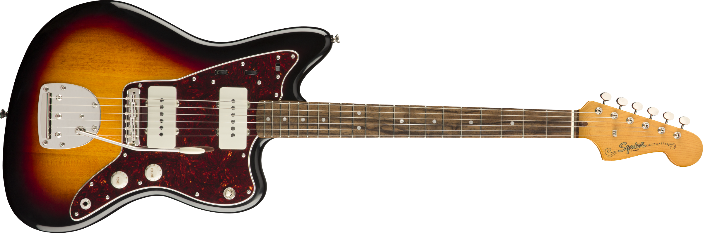 Squier® Classic Vibe '60s Jazzmaster®, Laurel Fingerboard, 3-Color Sunburst