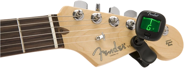 Fender® FT-1 Pro Clip-On Tuner, Black