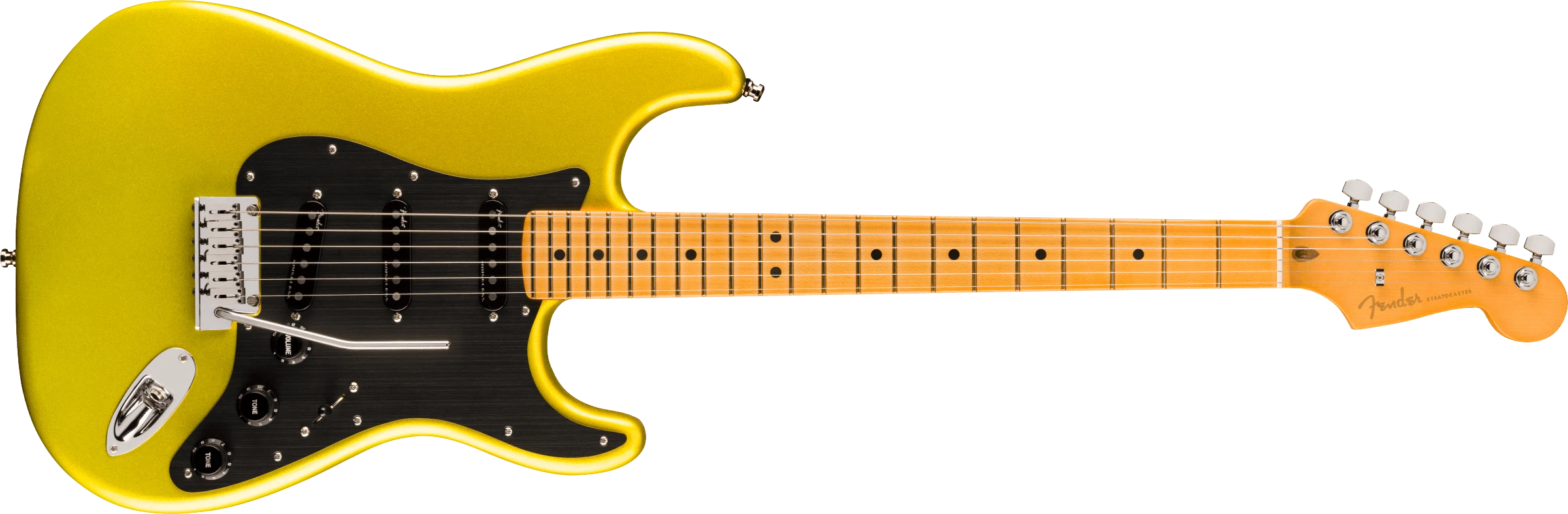 Fender® American Ultra II Stratocaster®, Maple Fingerboard, Solar Flare