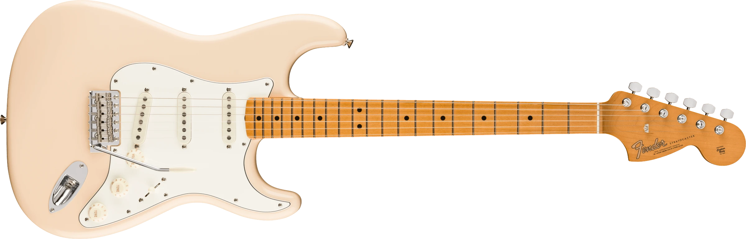 Fender® Vintera® III Late '60s Stratocaster®, Maple Fingerboard, Olympic White