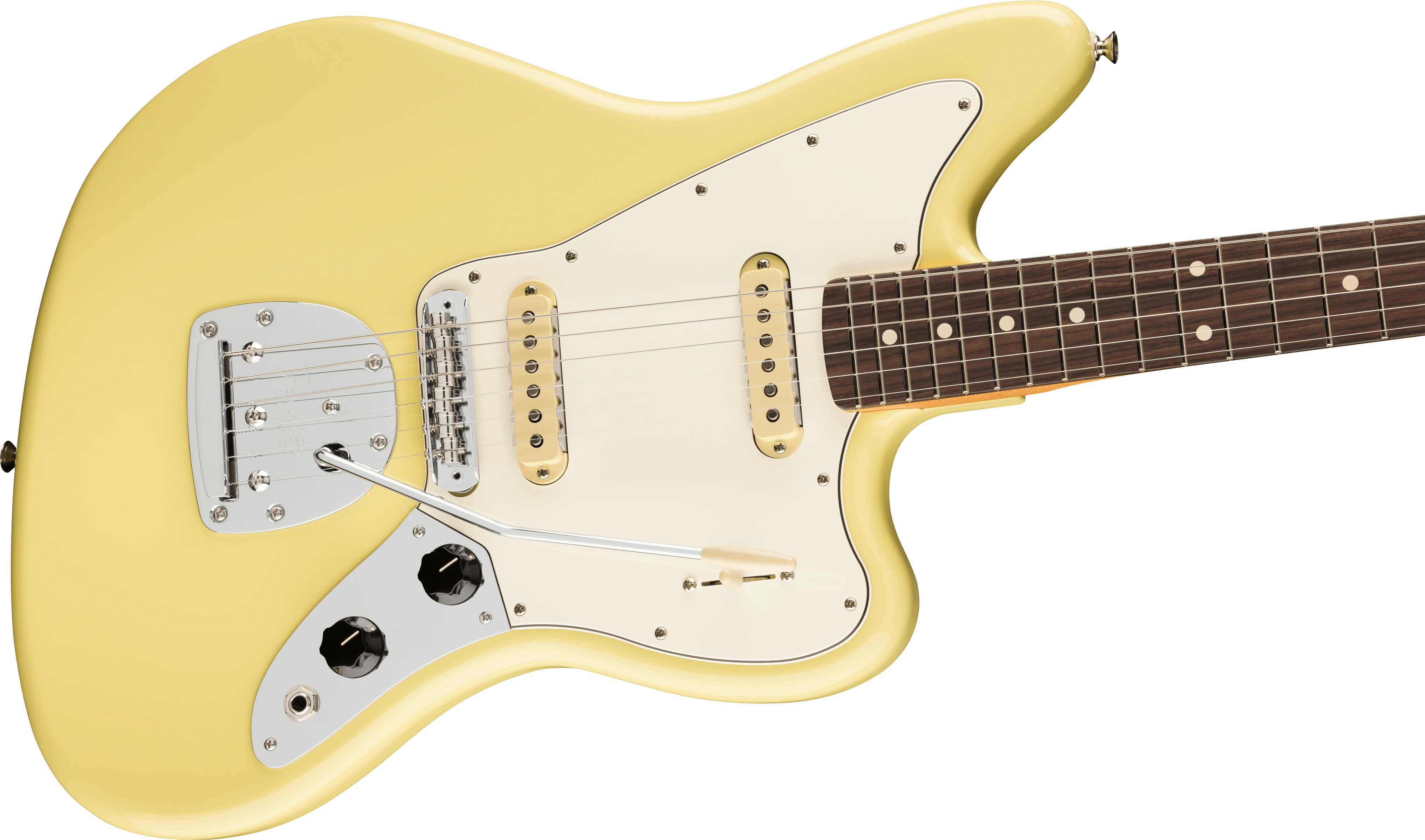 Fender® Player II Jaguar®, Rosewood Fingerboard, Hialeah Yellow