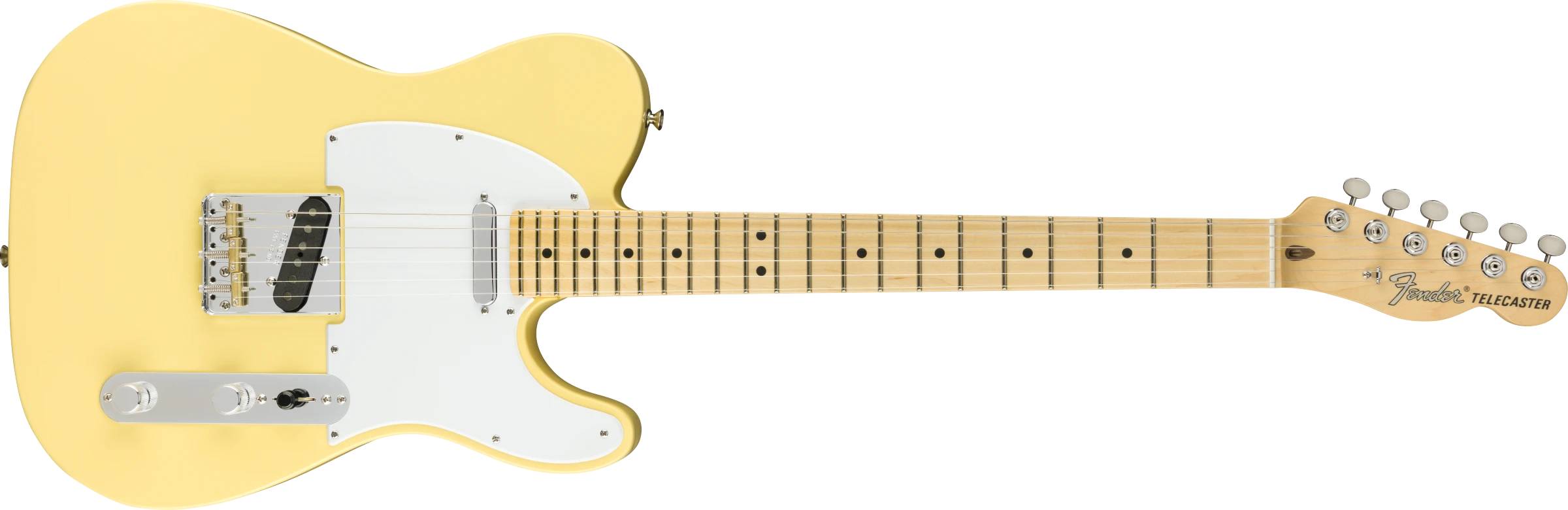 Fender® American Performer Telecaster®, Maple Fingerboard, Vintage White