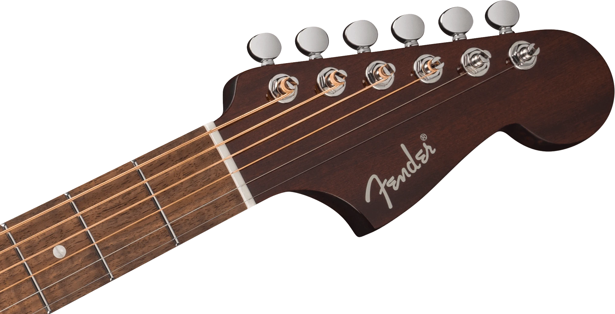Fender® California Deluxe Redondo™ CE, Walnut Fingerboard, Black