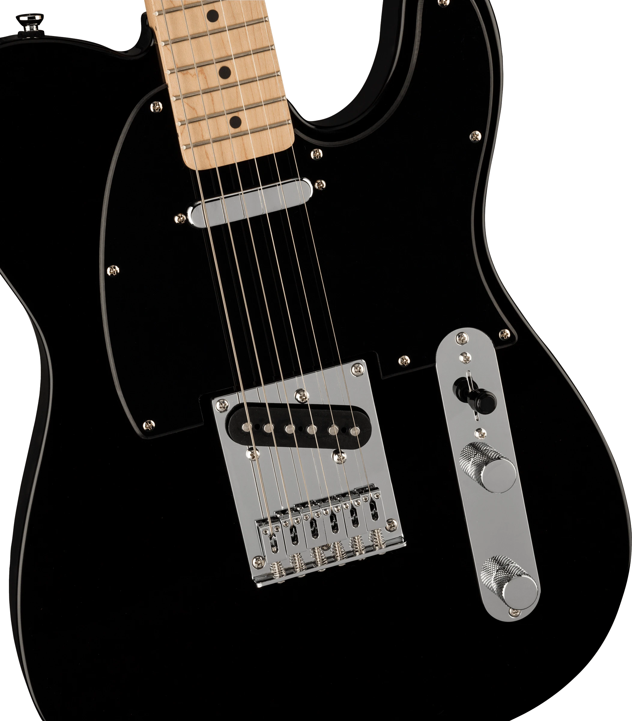 Squier® FSR Bullet® Telecaster®, Maple Fingerboard, Black Pickguard, Black