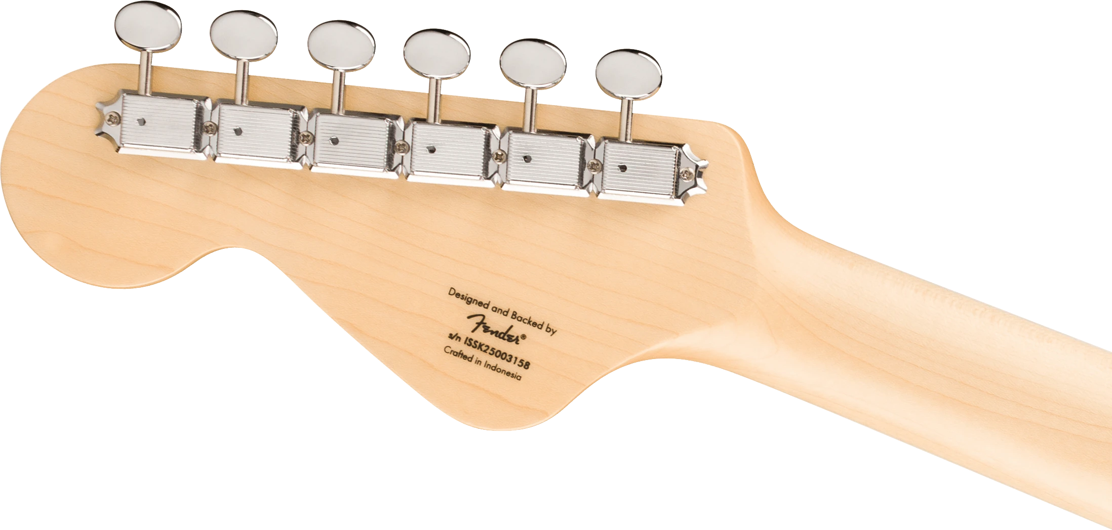 Squier® Paranormal Electric VI, Laurel Fingerboard, Parchment Pickguard, 3-Color Sunburst