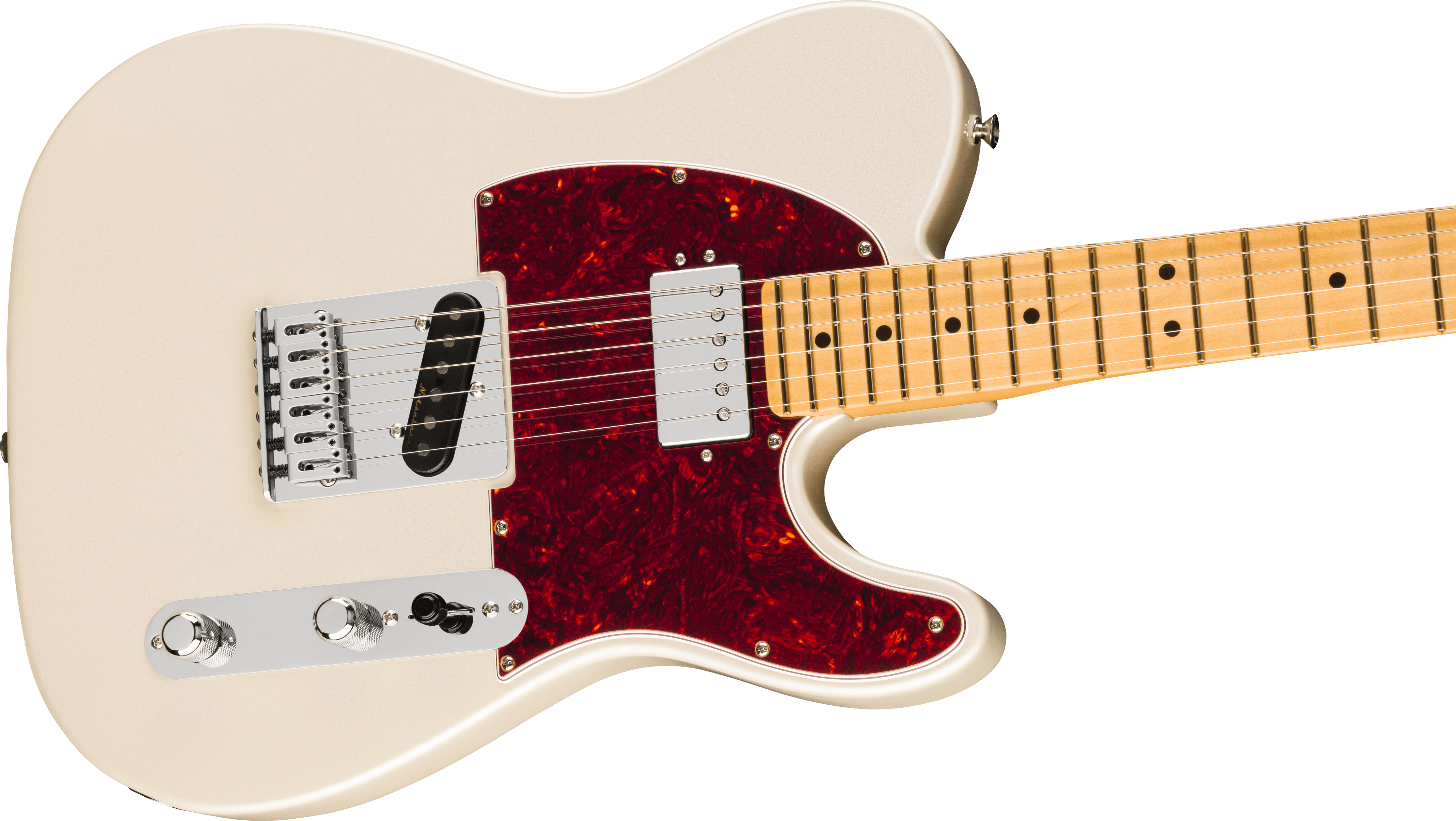 Fender® Player II Modified Telecaster® SH, Maple Fingerboard, Olympic Pearl