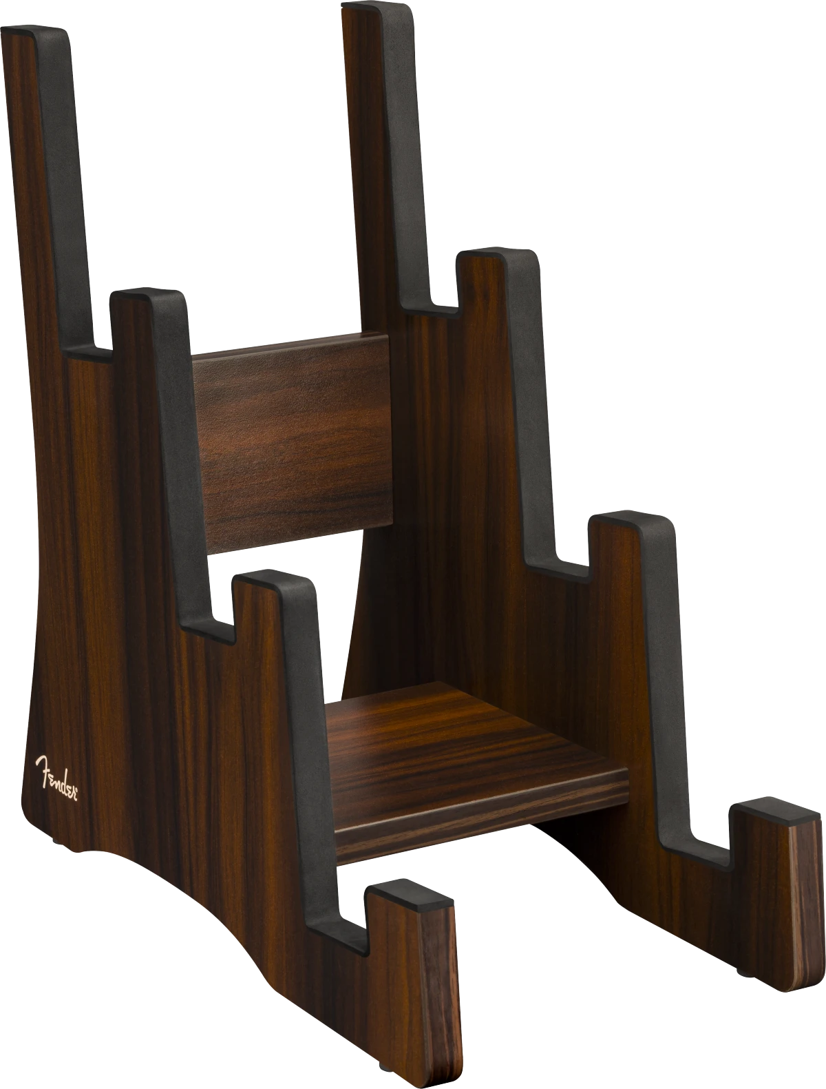 Fender® Deluxe Wooden 3-Tier Guitar Stand