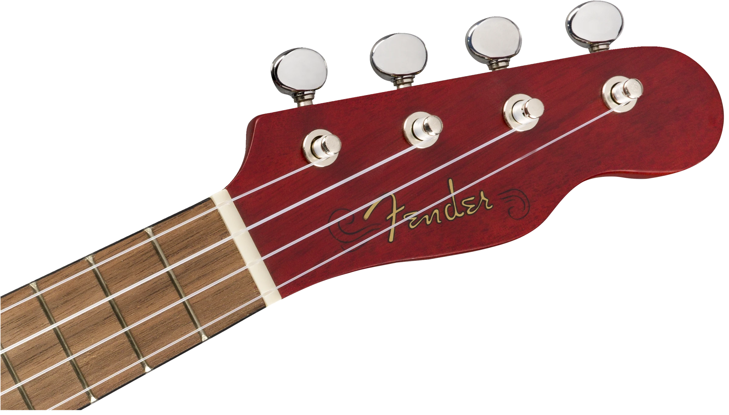 Fender® Venice Soprano Uke, Walnut Fingerboard, Cherry