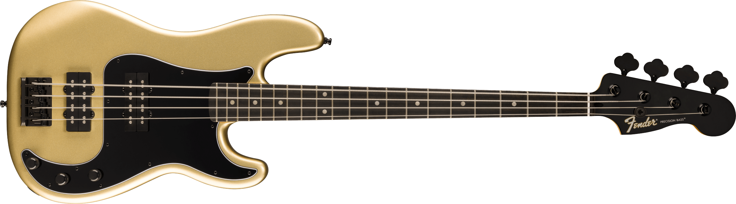 Fender® Limited Edition Player Fusion Precision Bass® HH, Ebony Fingerboard, Halo Metallic