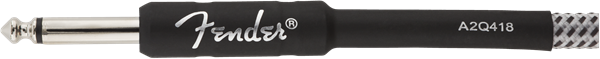 Fender® Professional Series Instrument Cables, 10', Gray Tweed