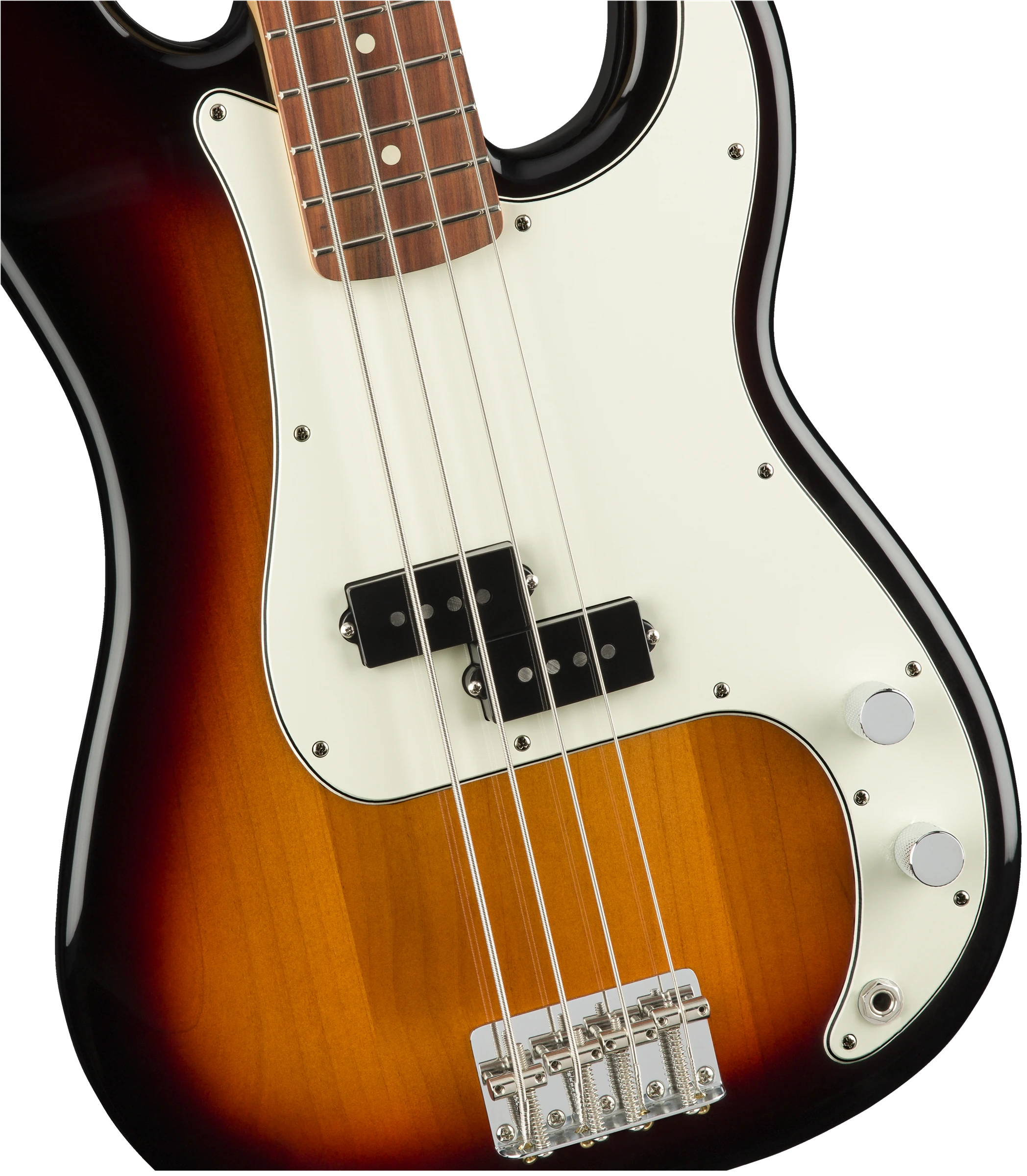 Fender® Player Precision Bass®, Pau Ferro Fingerboard, 3-Color Sunburst