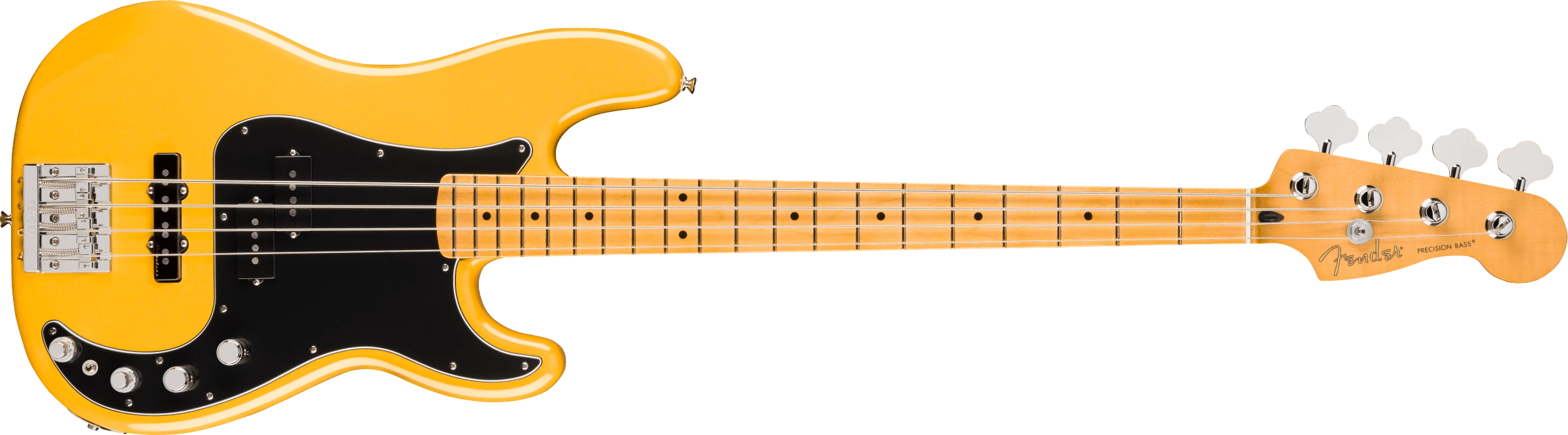 Fender® Player II Modified Active Precision Bass®, Maple Fingerboard, Sunshine Yellow