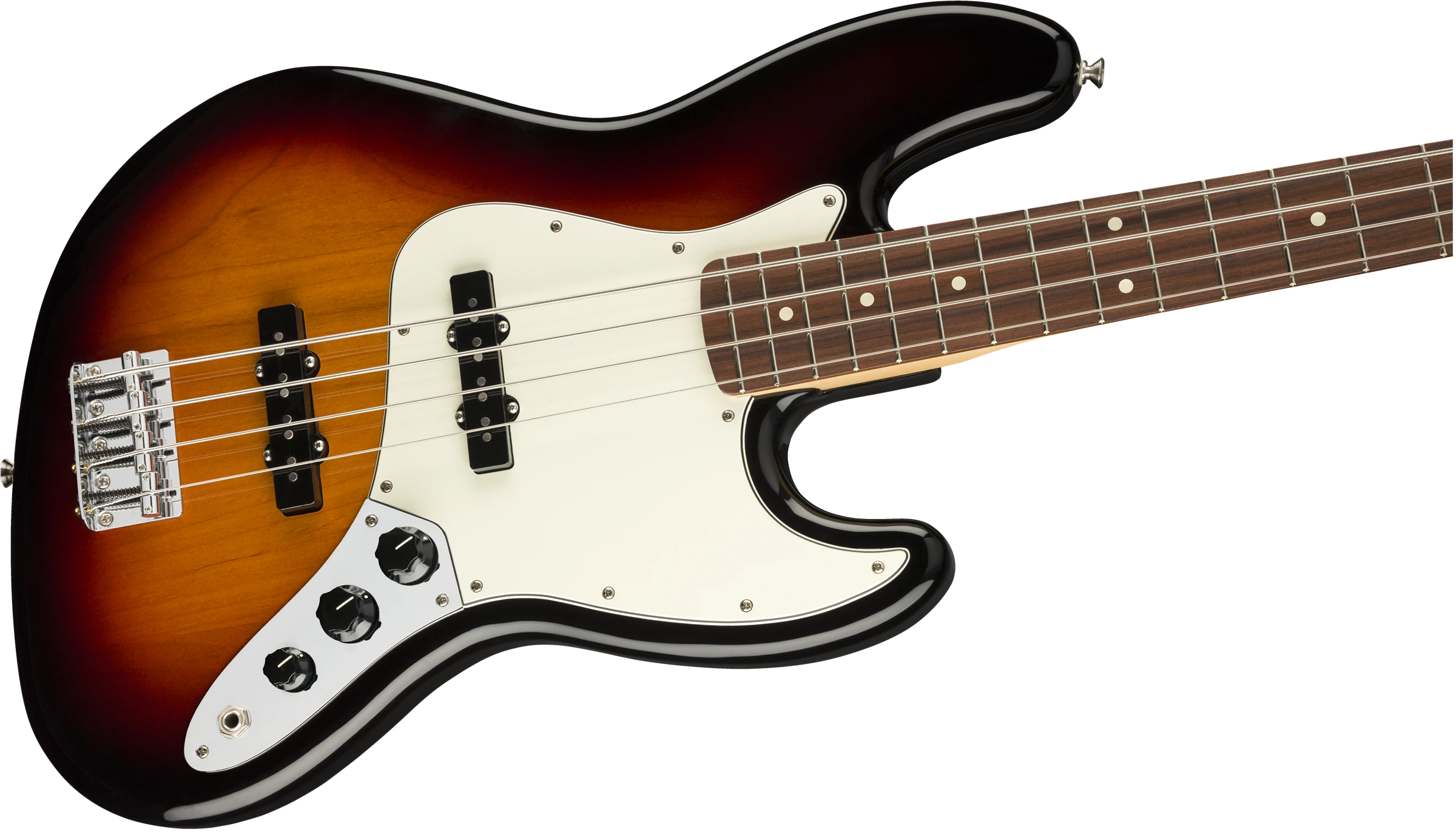 Fender® Player Jazz Bass®, Pau Ferro Fingerboard, 3-Color Sunburst