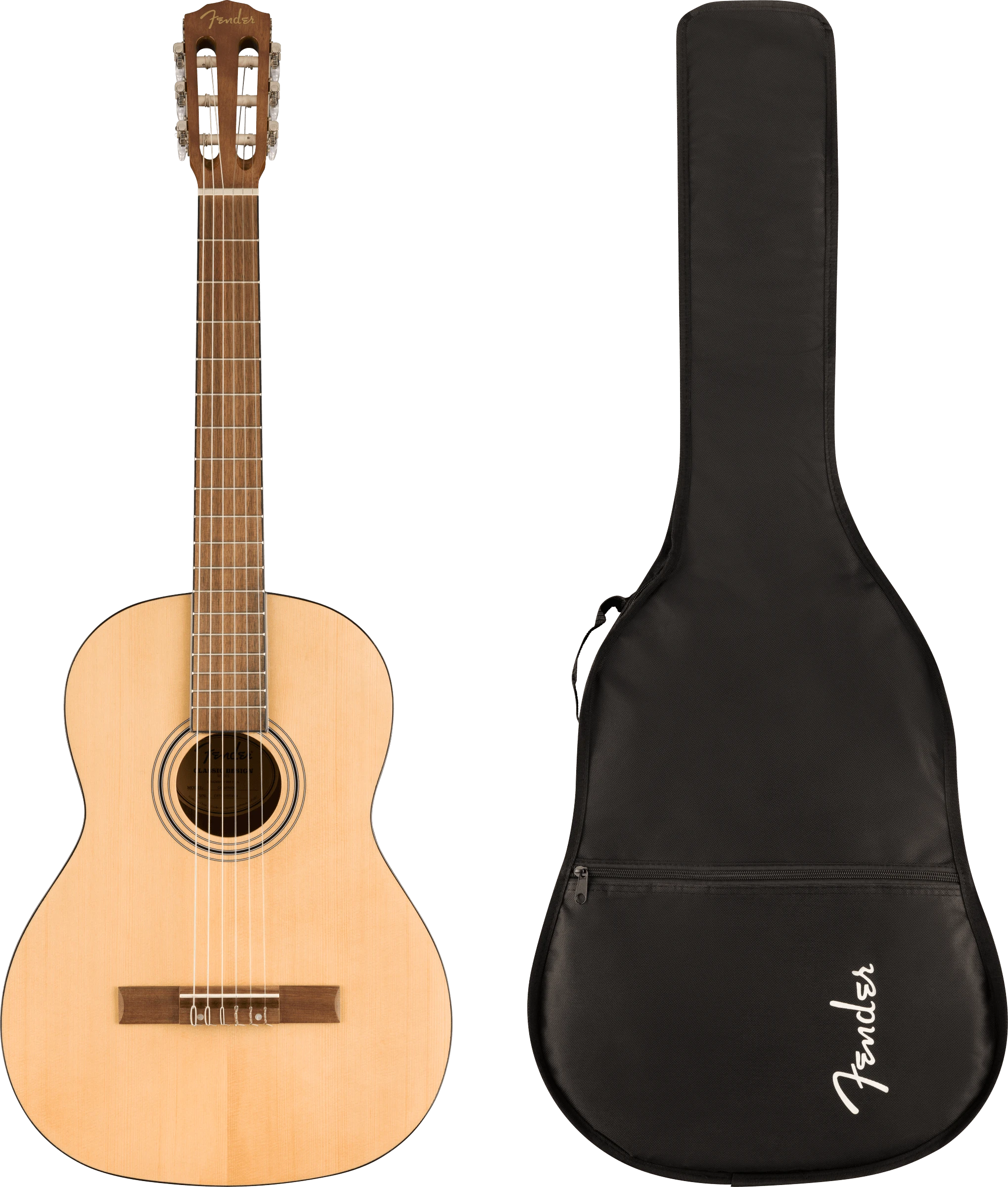 Fender® CN-30WN Nylon, Walnut Fingerboard, Natural