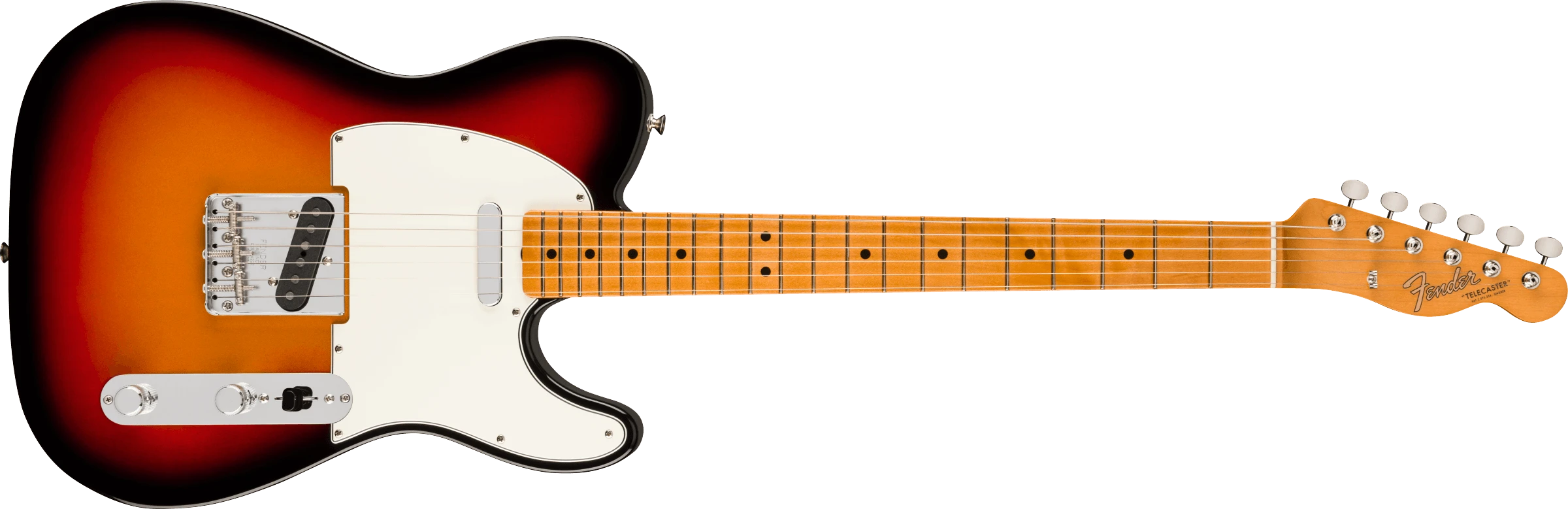 Fender® Vintera® III Mid '60s Telecaster®, Maple Fingerboard, 3-Color Sunburst
