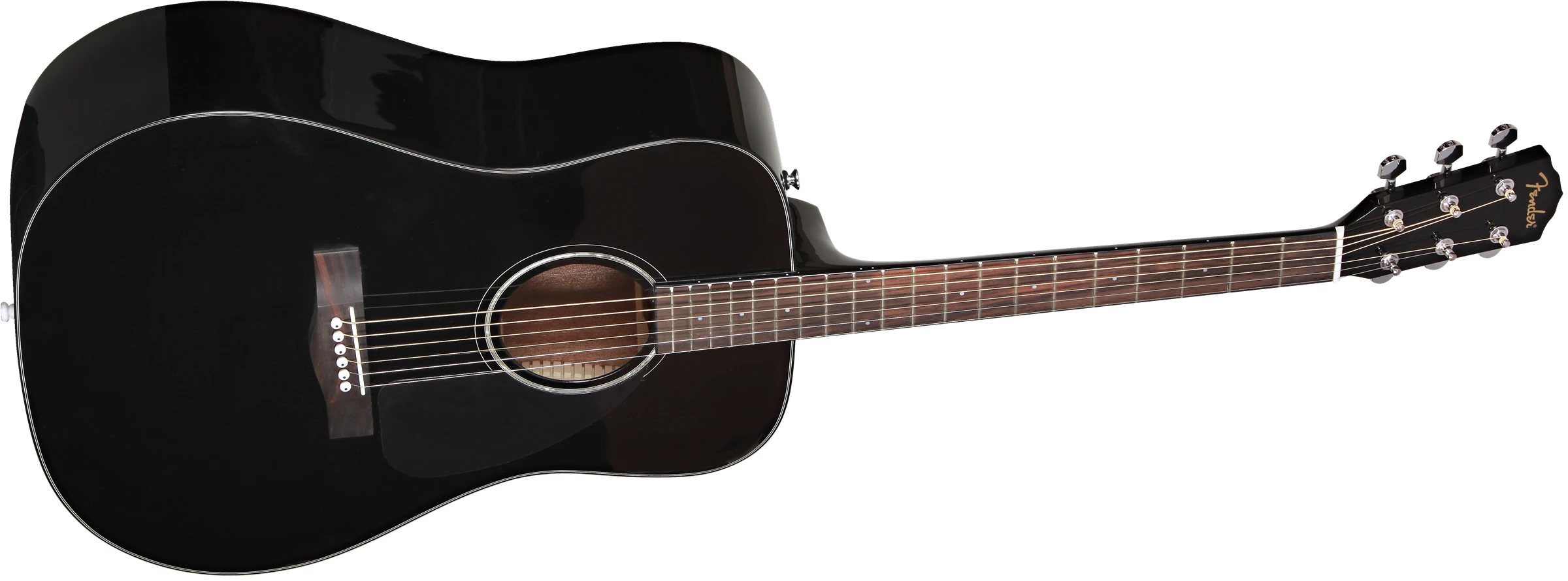 Fender® CD-60 Dreadnought V3 DS, Walnut Fingerboard, Black