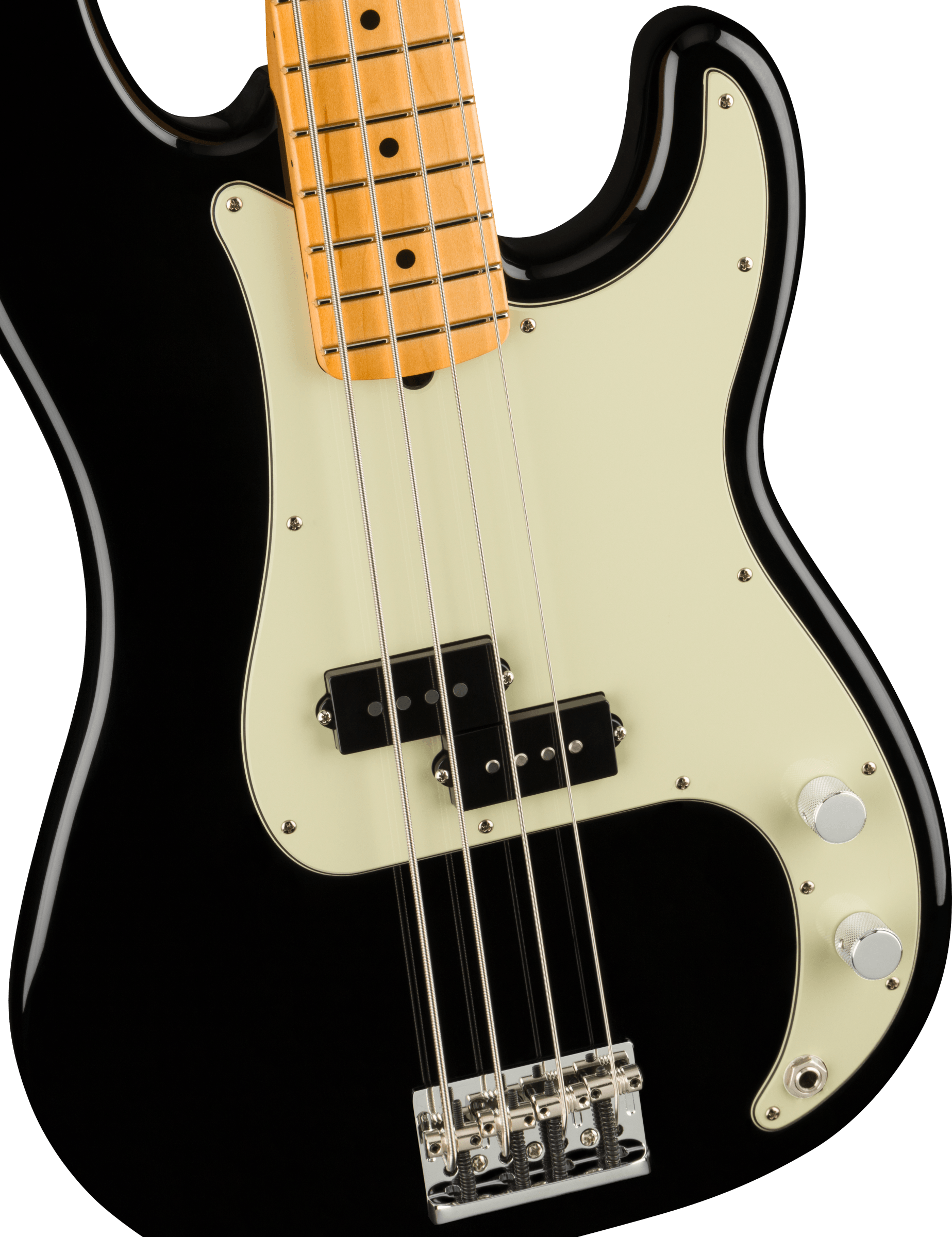 Fender® American Professional II Precision Bass®, Maple Fingerboard, Black