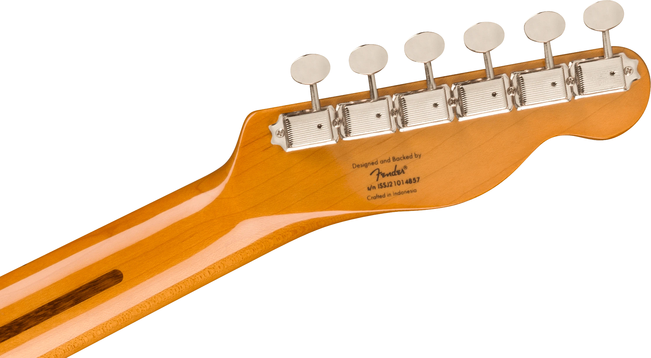 Squier® FSR Classic Vibe '50s Telecaster® Left-Handed, Maple Fingerboard, Parchment Pickguard, Purple Metallic