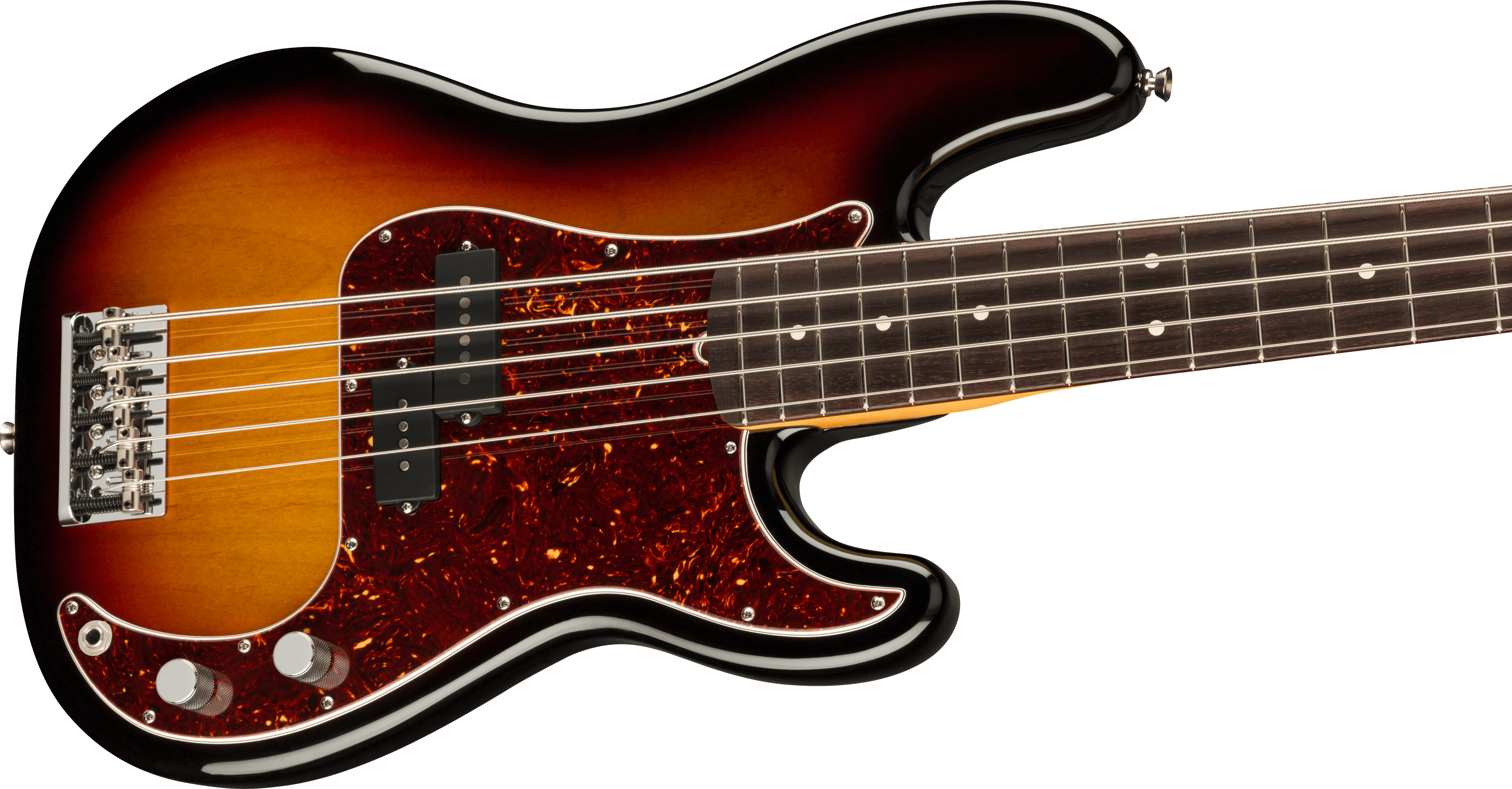 Fender® American Professional II Precision Bass® V, Rosewood Fingerboard, 3-Color Sunburst