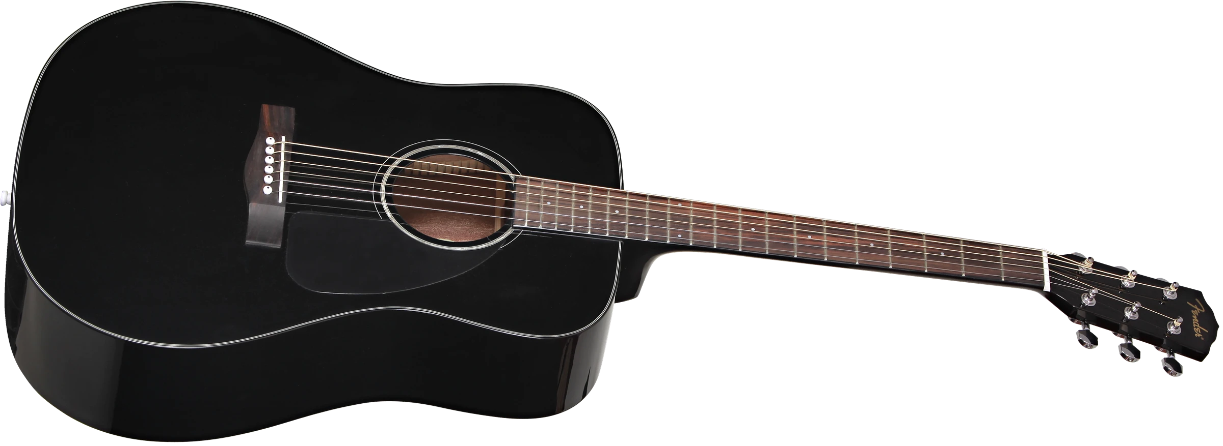 Fender® CD-60 Dreadnought V3 DS, Walnut Fingerboard, Black