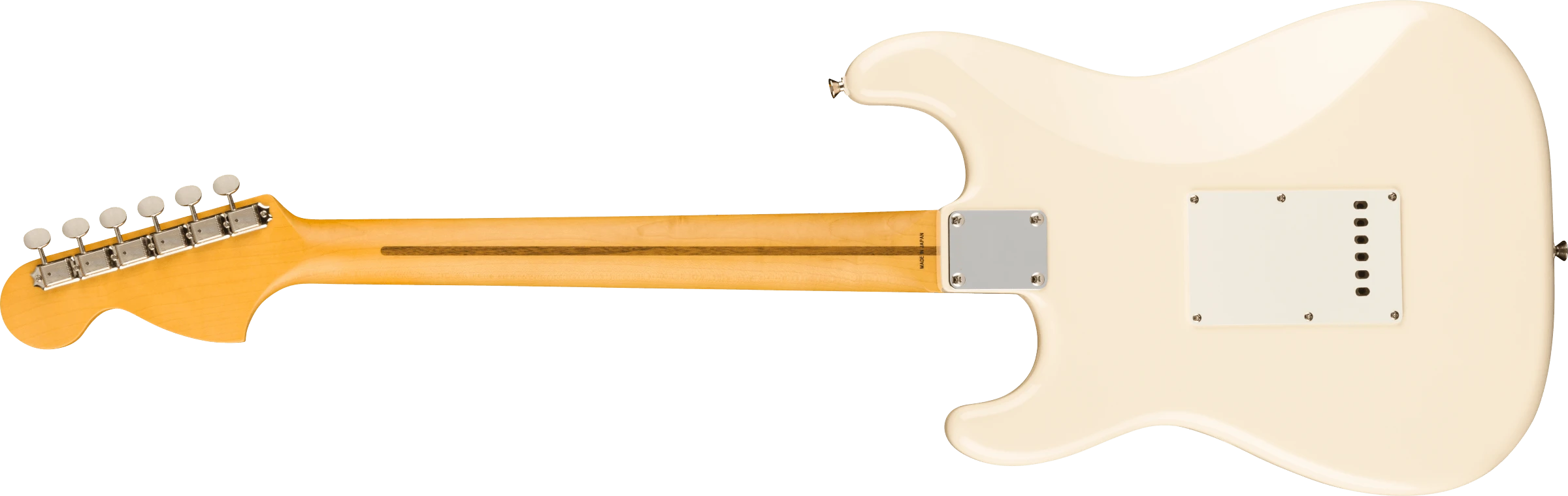 Fender® JV Modified '60s Stratocaster®, Maple Fingerboard, Olympic White