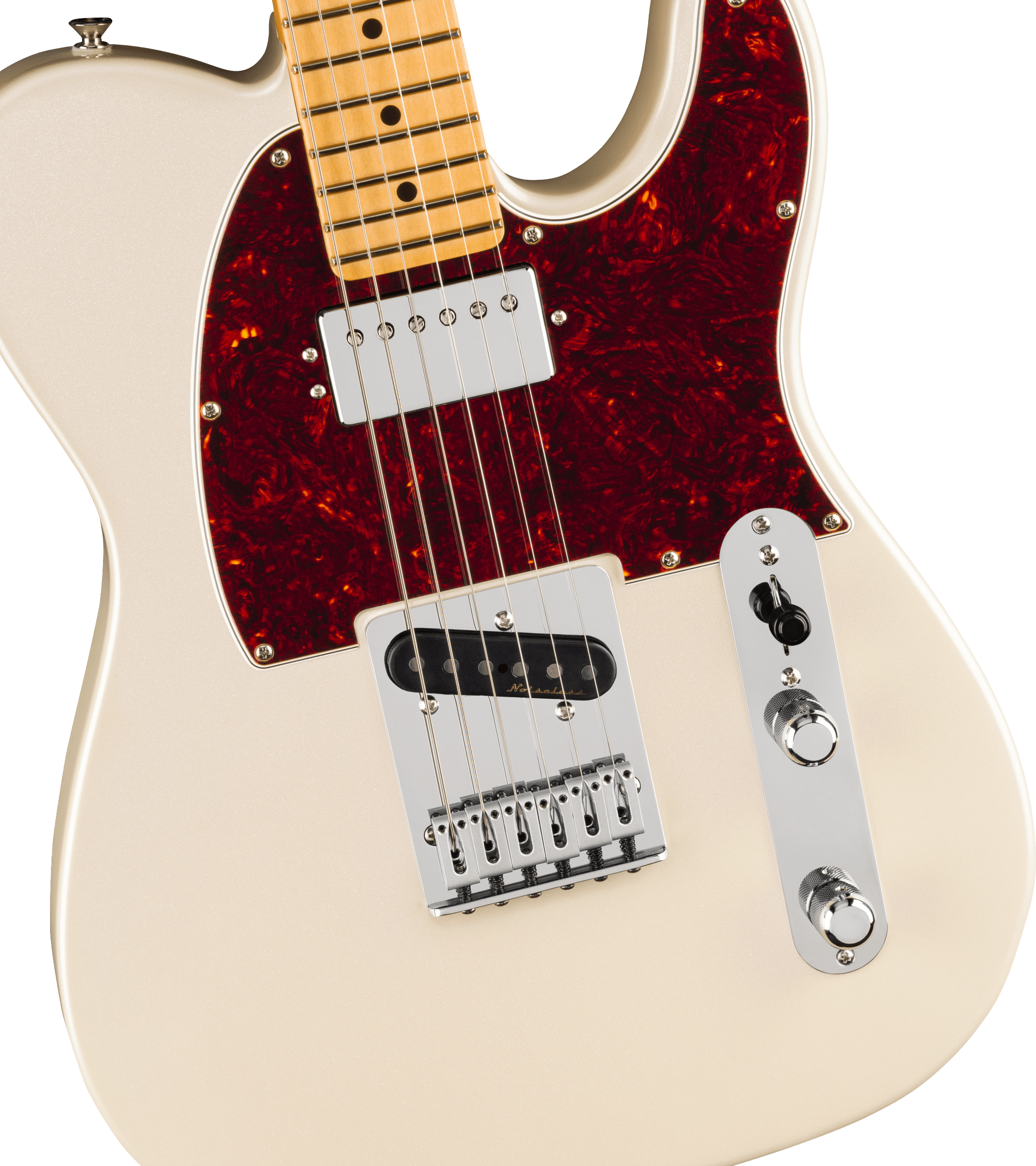 Fender® Player II Modified Telecaster® SH, Maple Fingerboard, Olympic Pearl
