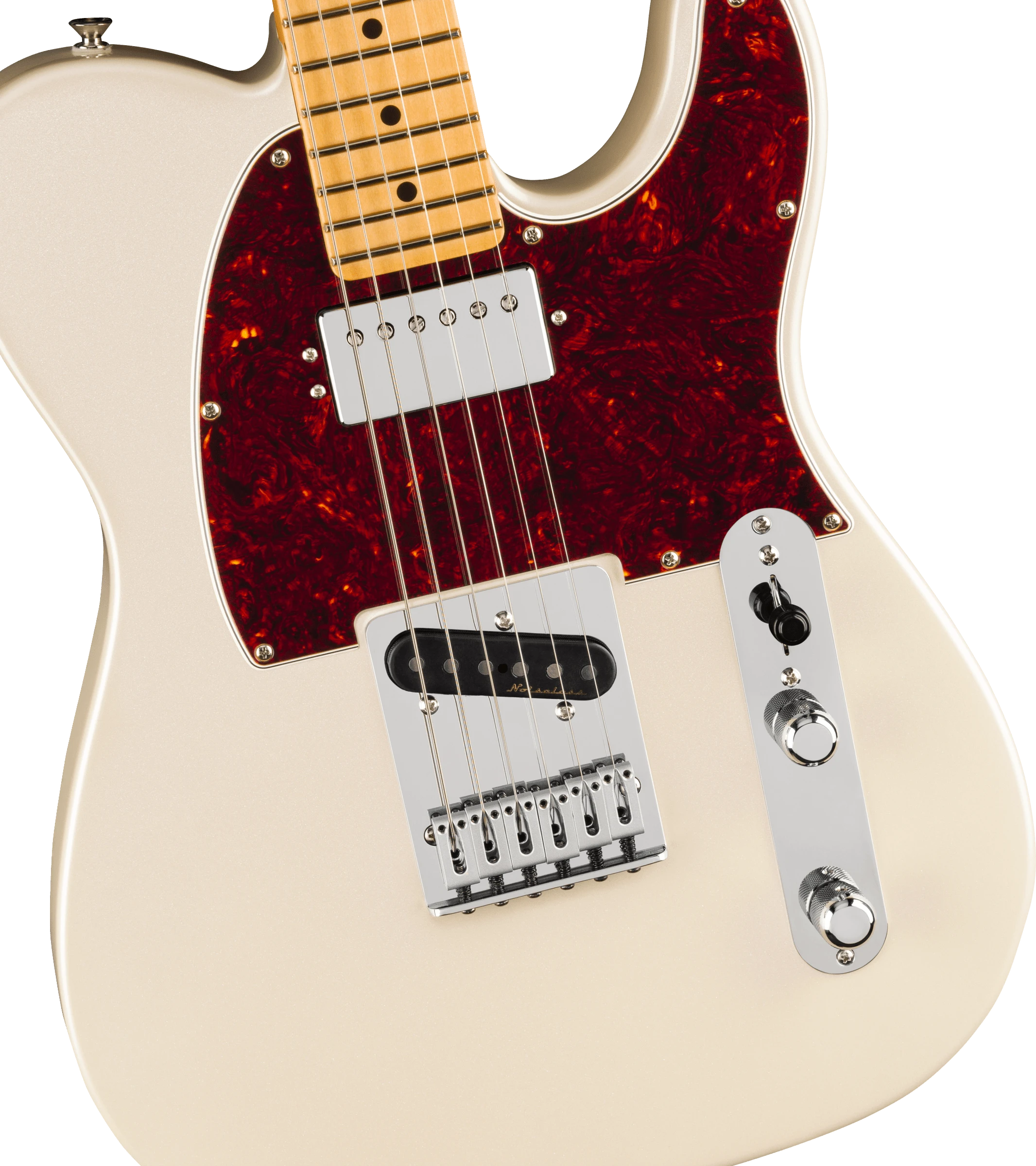 Fender® Player II Modified Telecaster® SH, Maple Fingerboard, Olympic Pearl