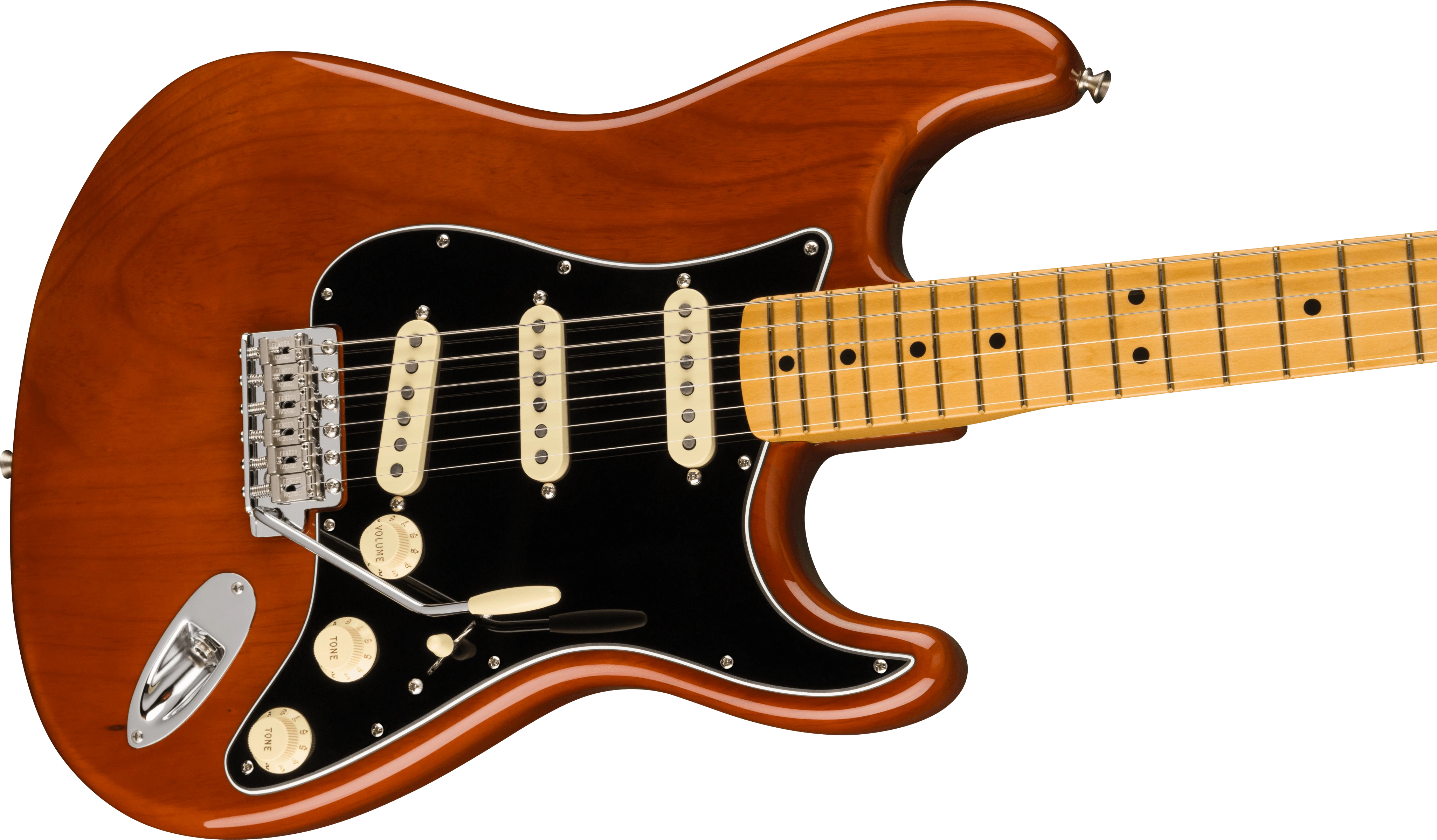 Fender® American Vintage II 1973 Stratocaster®, Maple Fingerboard, Mocha
