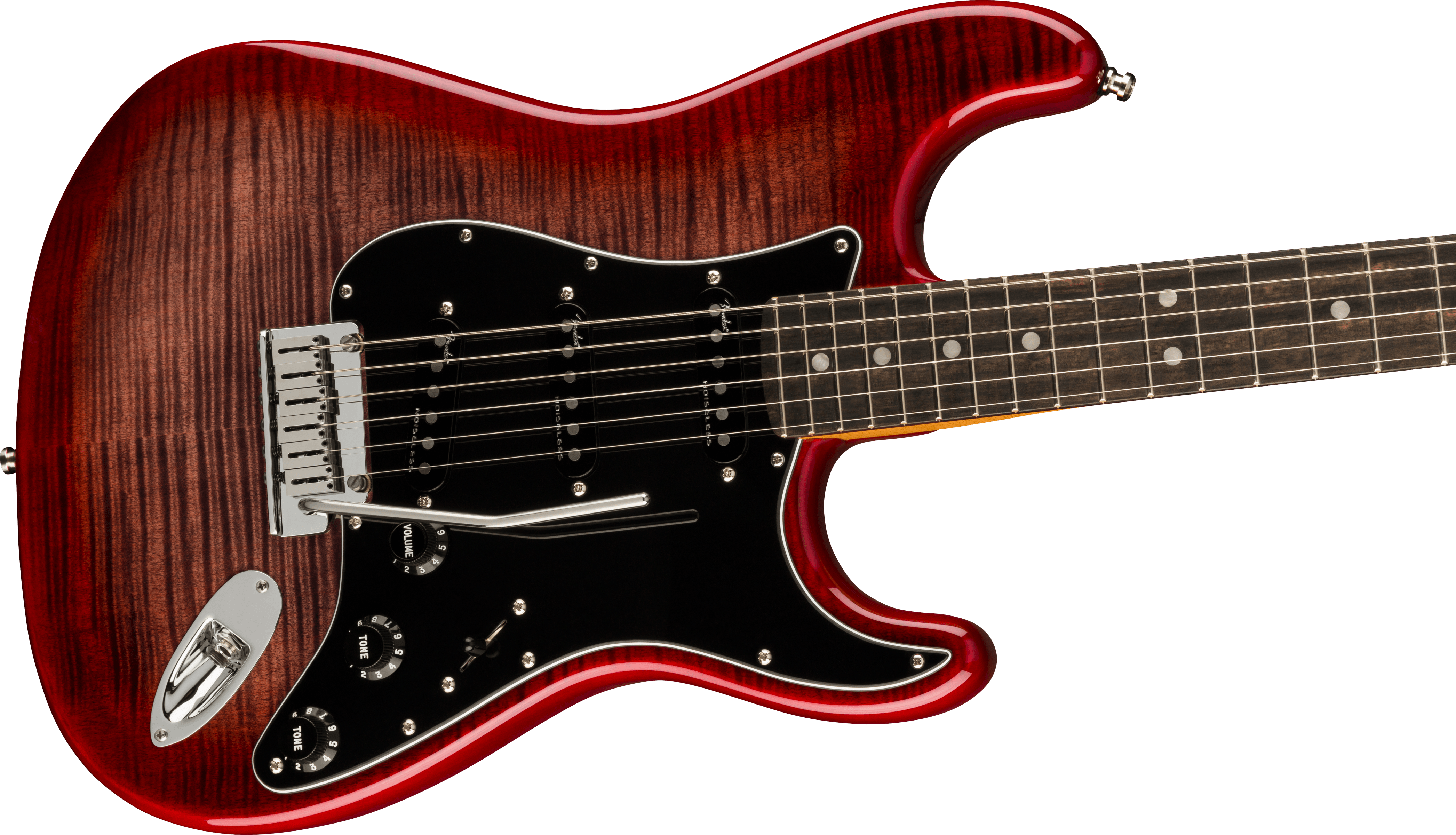 Fender® Limited Edition American Ultra Stratocaster®, Streaked Ebony Fingerboard, Umbra