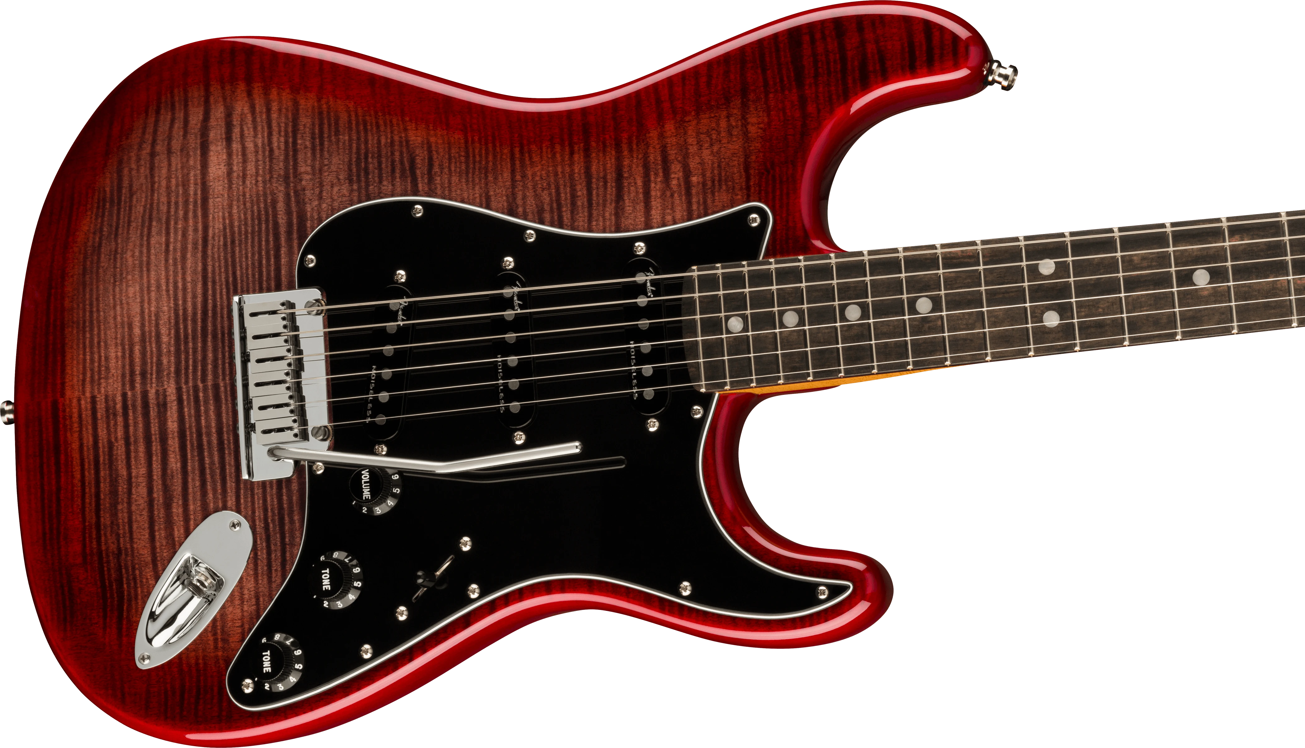 Fender® Limited Edition American Ultra Stratocaster®, Streaked Ebony Fingerboard, Umbra
