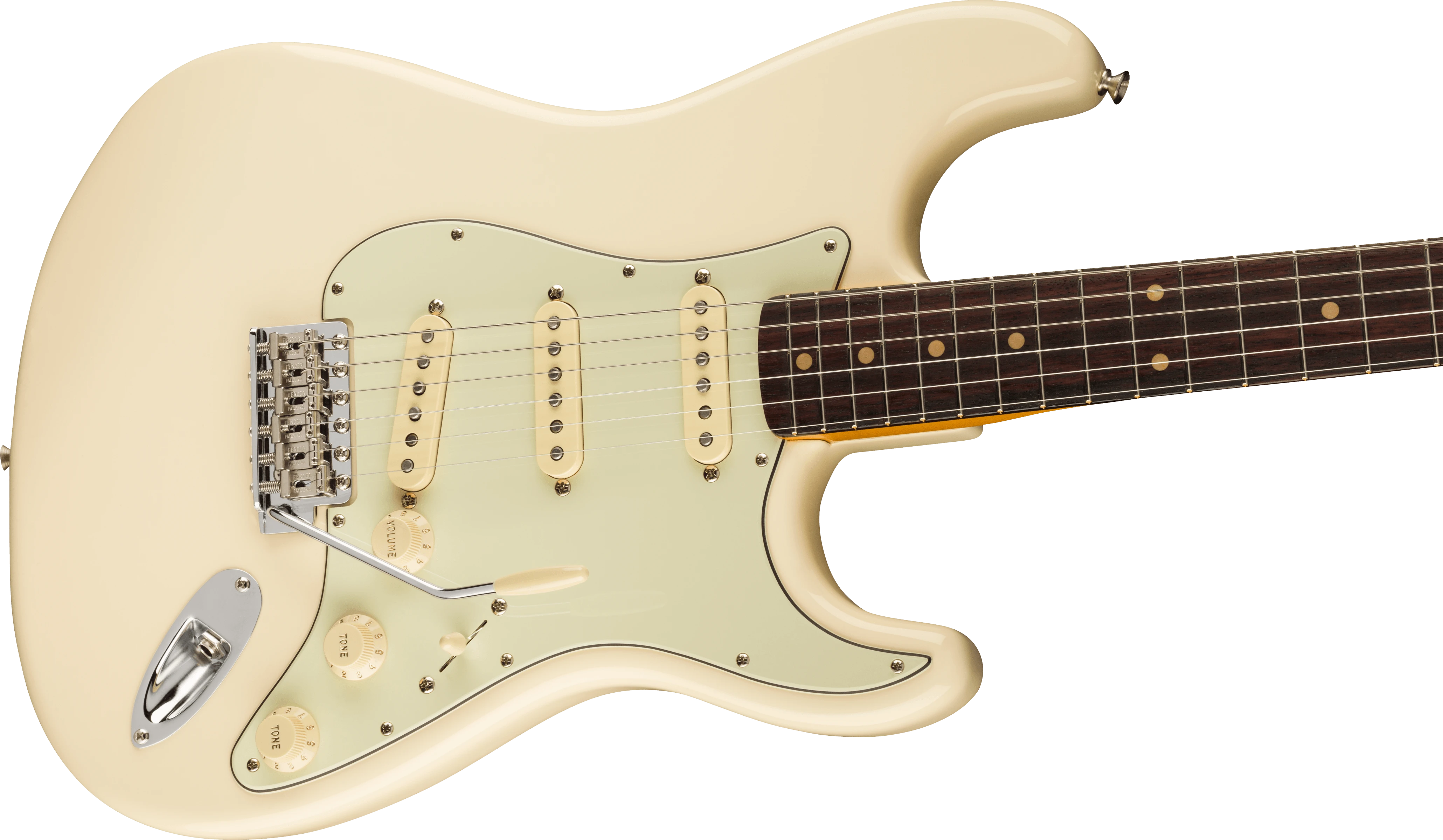 Fender® American Vintage II 1961 Stratocaster®, Rosewood Fingerboard, Olympic White