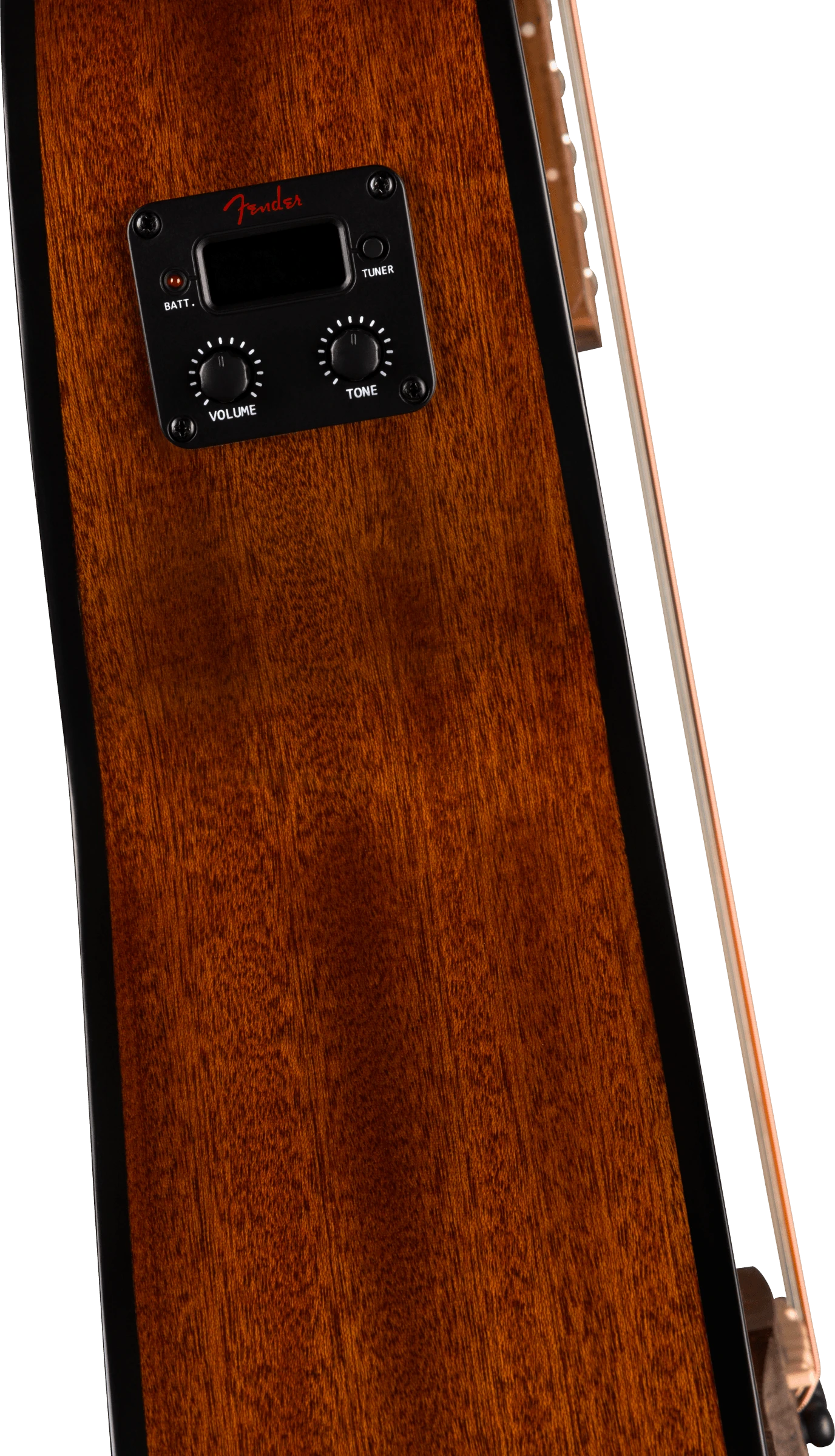 Fender® California Standard Monterey™ E, Spruce Top, Black Pickguard, 3-Color Sunburst
